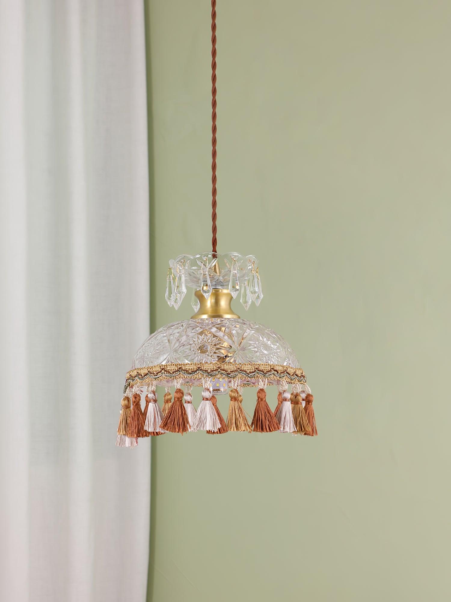 Bowl Tassel Pendant Light - Letslighting