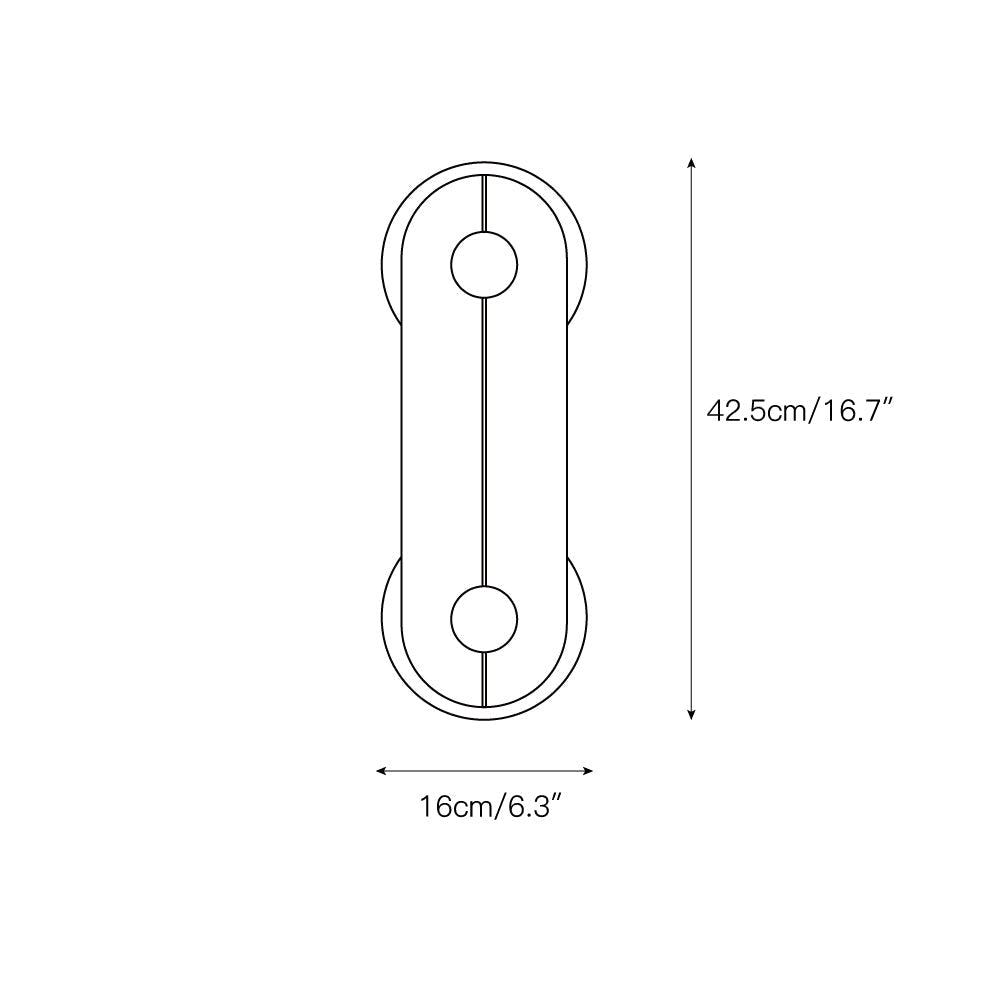 Auriel Modern Minimalist Brass Alabaster Wall Lamp - Lamp Copper