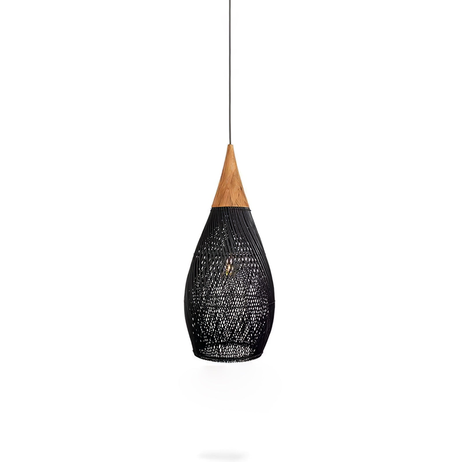 Braided Rattan Pendant Lamp - Letslighting