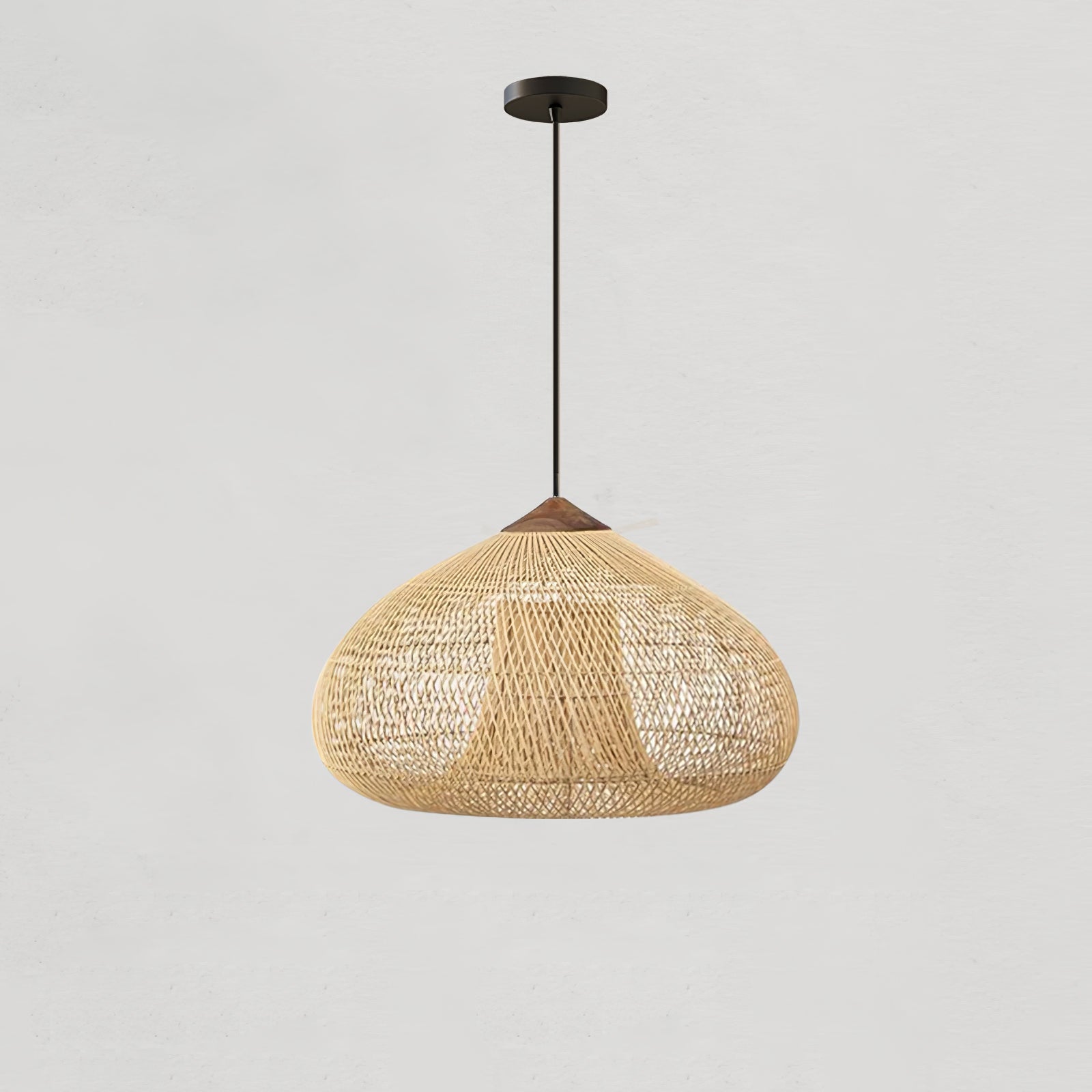 Braided Rattan Pendant Lamp - Letslighting