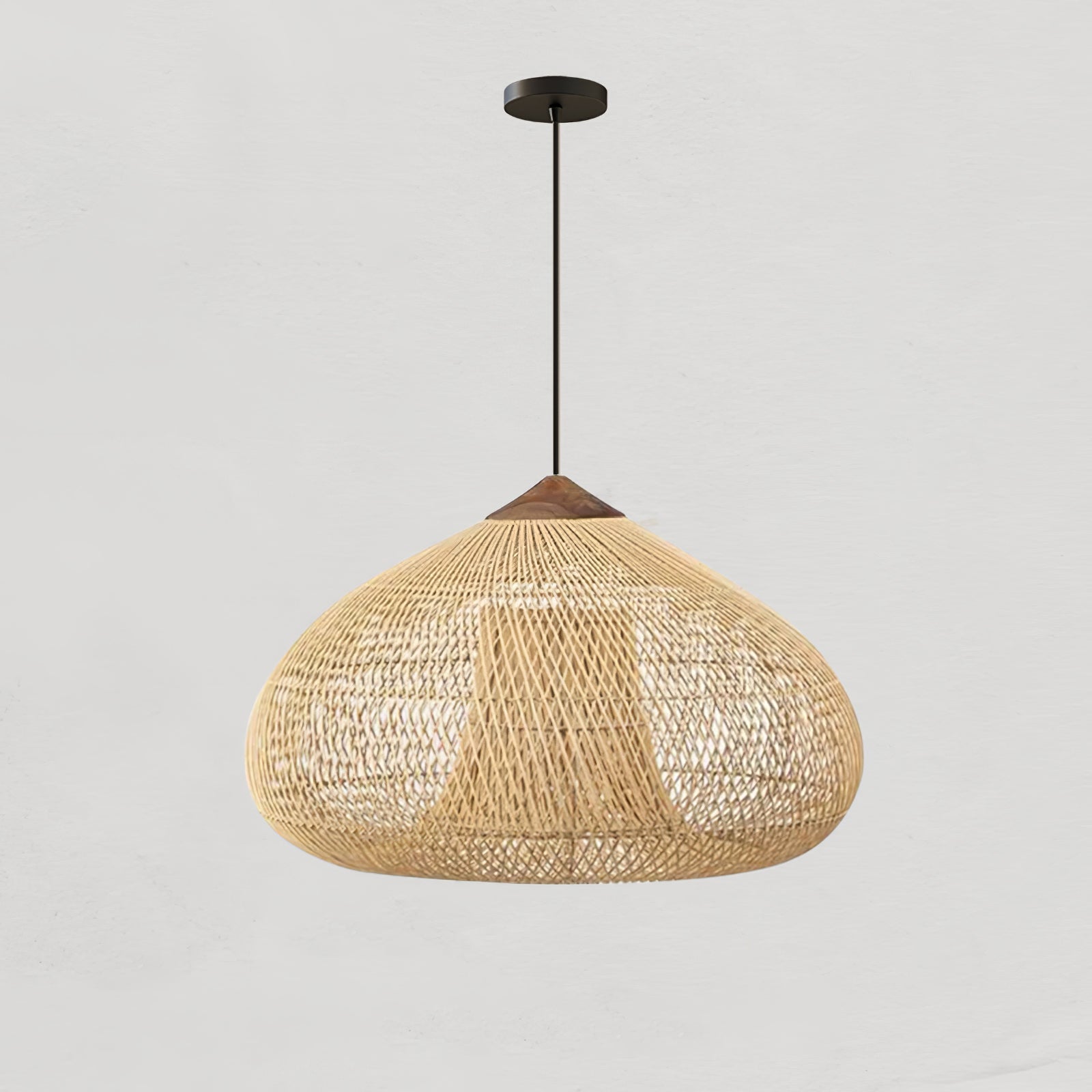 Braided Rattan Pendant Lamp - Letslighting