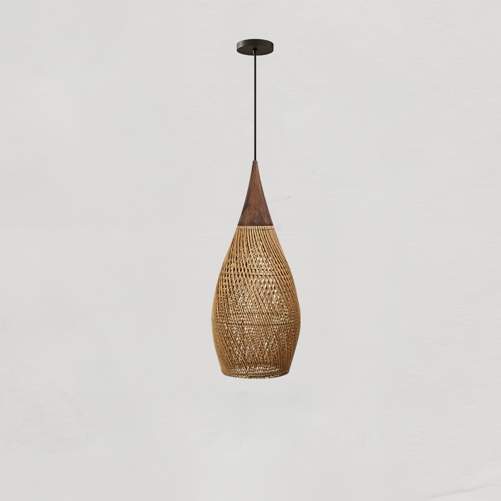 Braided Rattan Pendant Lamp - Letslighting