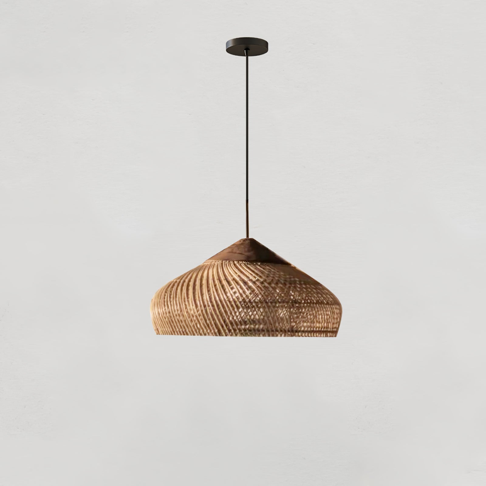 Braided Rattan Pendant Lamp - Letslighting