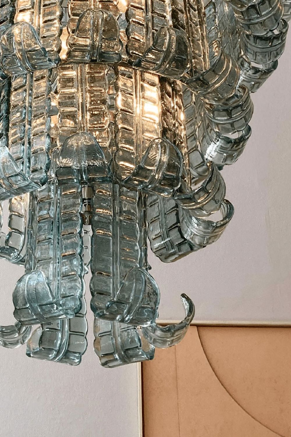 Aether Postmodern Luxury Glass Metal Chandelier - Lamp Copper