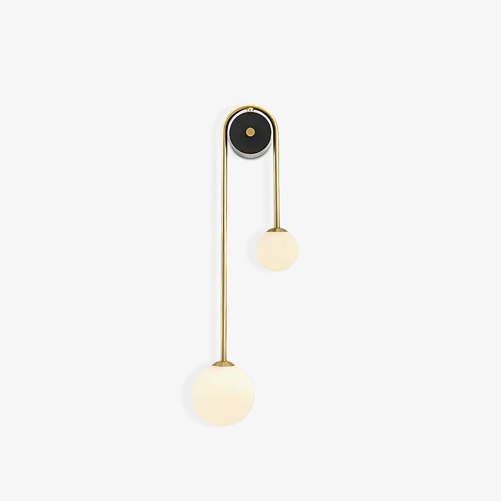 Brass Arc Wall Light - Letslighting