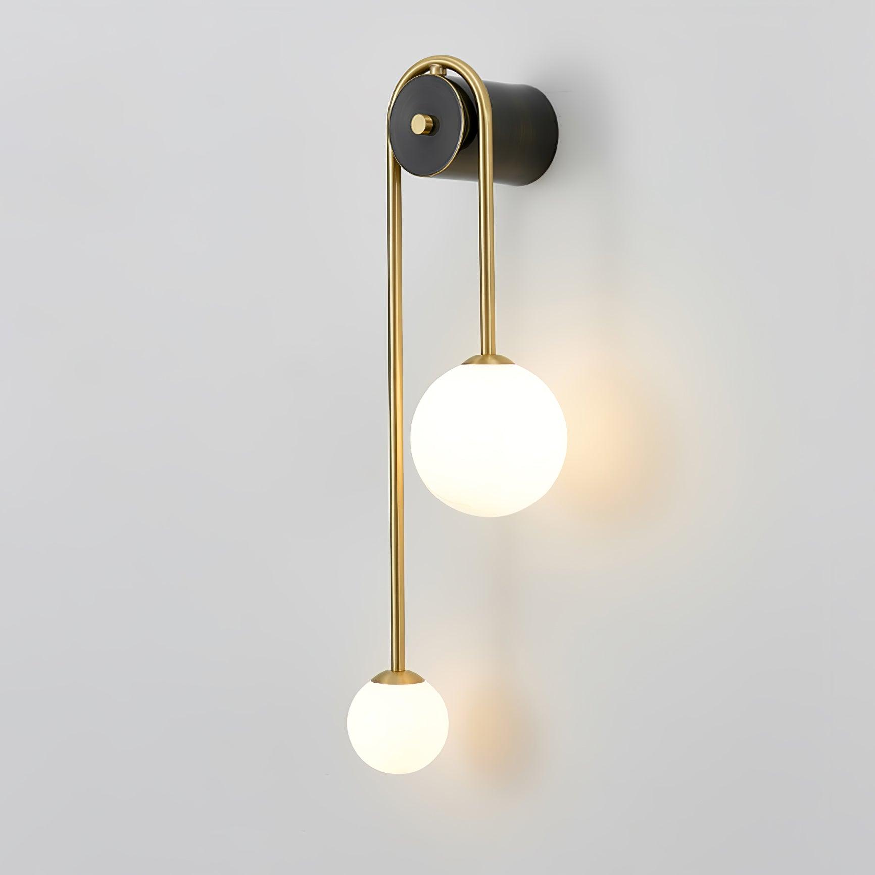 Brass Arc Wall Light - Letslighting