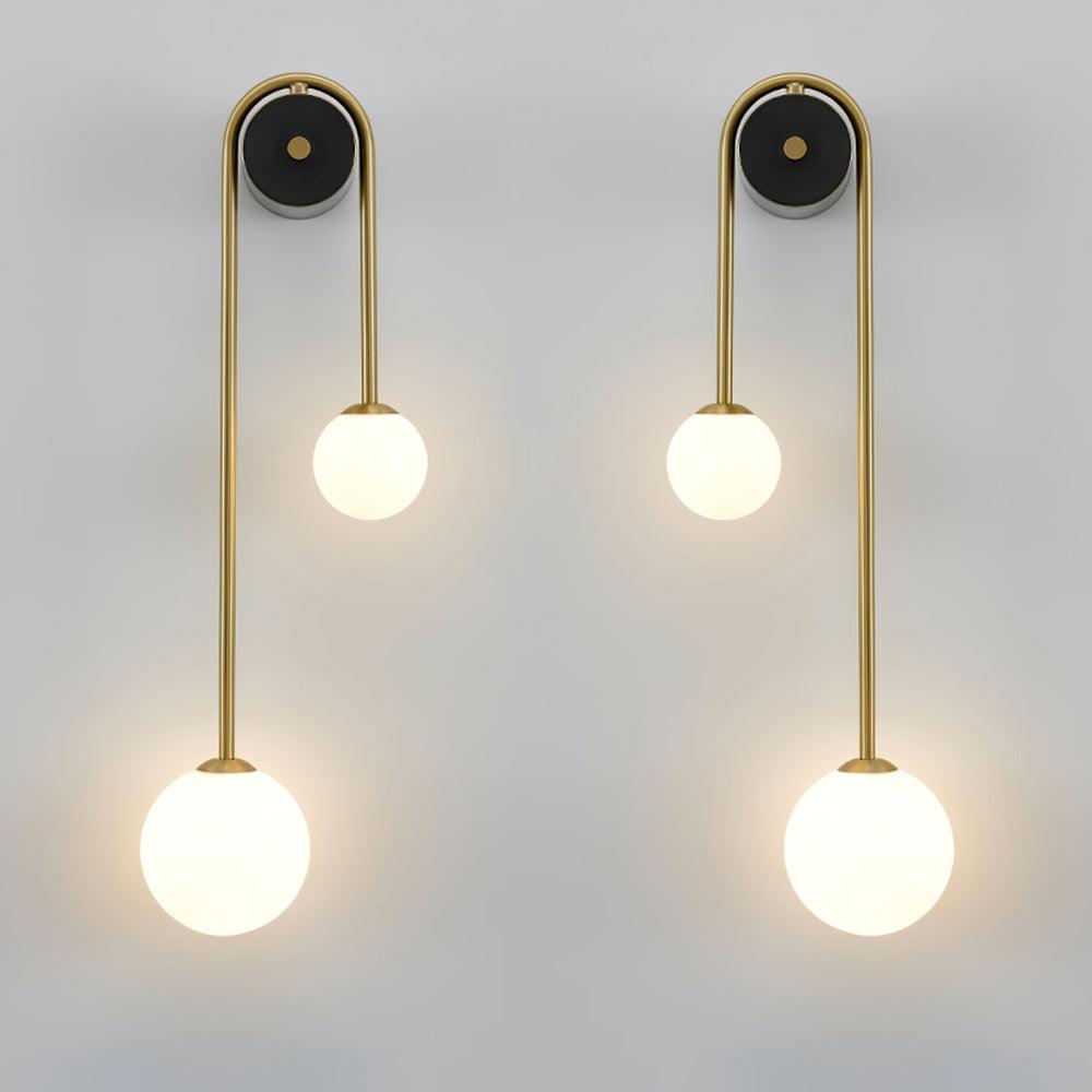 Brass Arc Wall Light - Letslighting