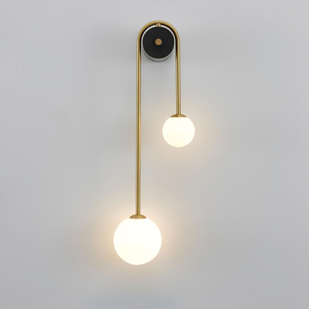Brass Arc Wall Light - Letslighting