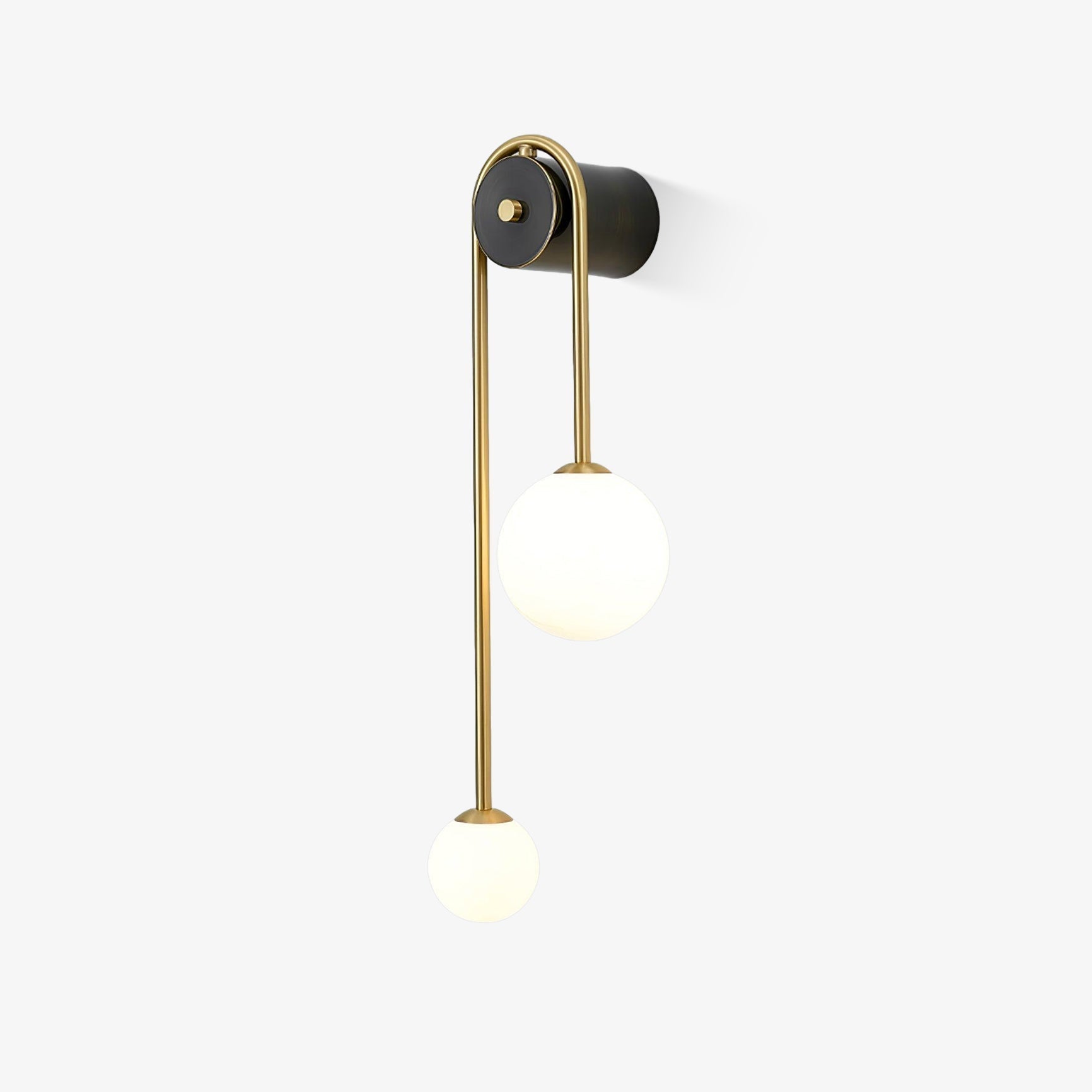 Brass Arc Wall Light - Letslighting