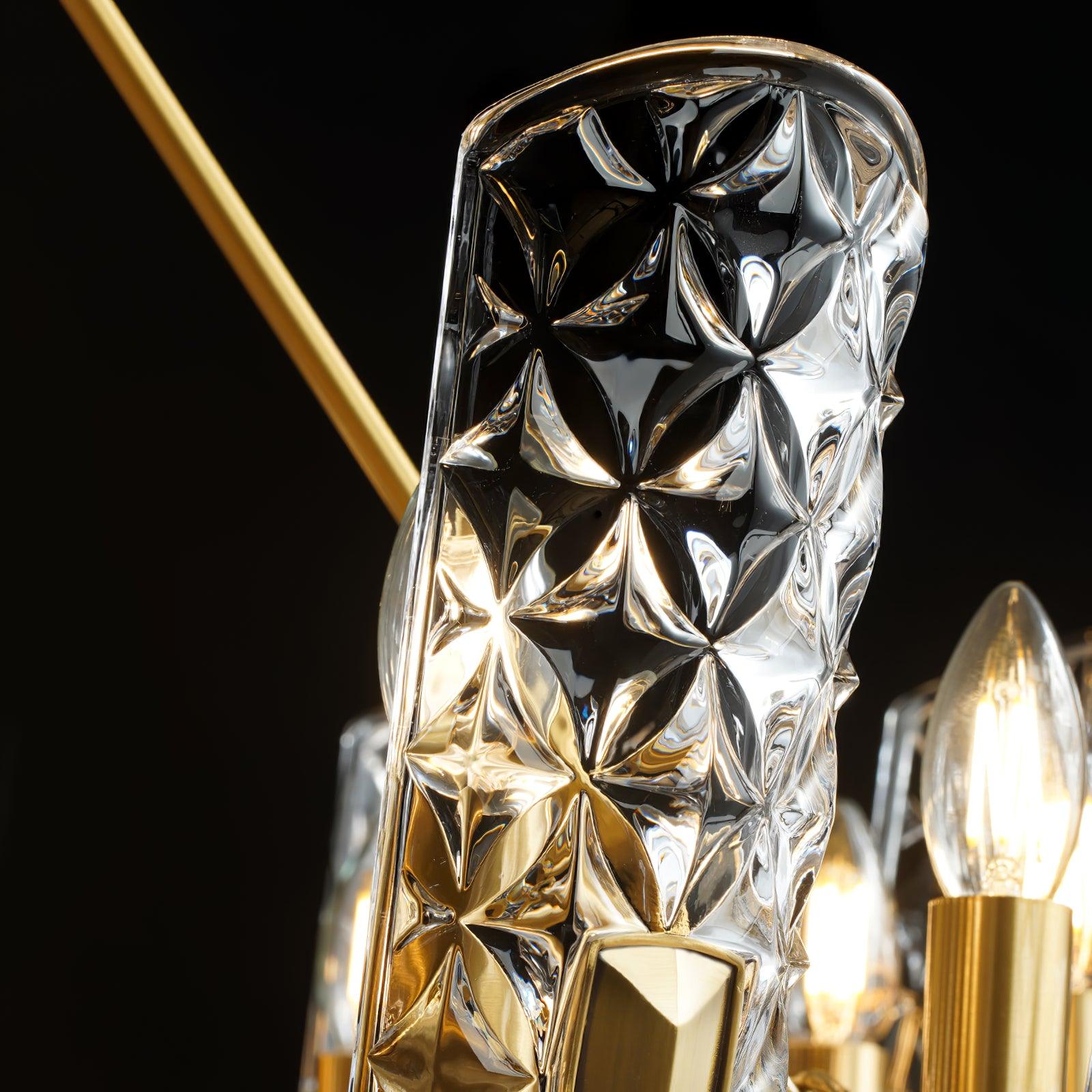 Brass Central Chandelier - Letslighting