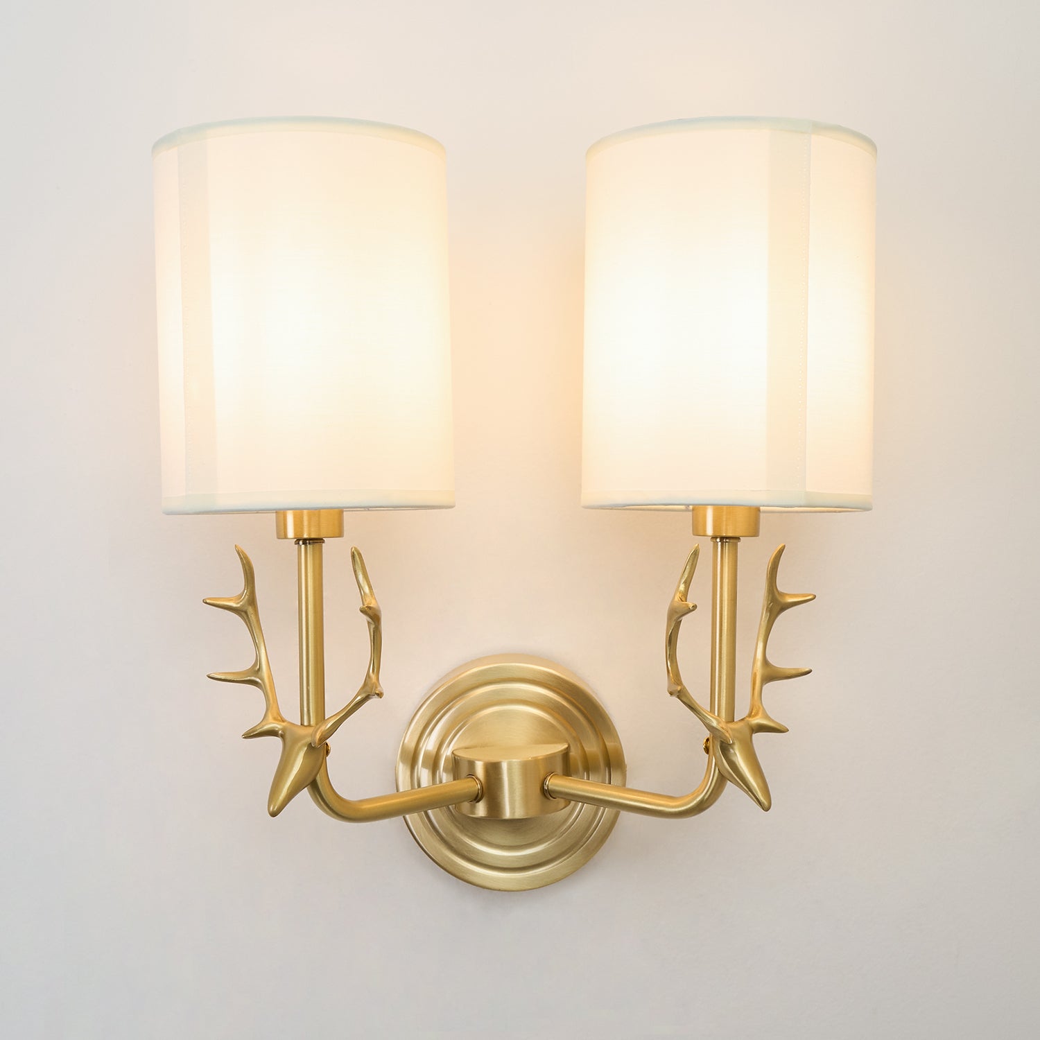 Brass Deer Head Wall Light - Letslighting
