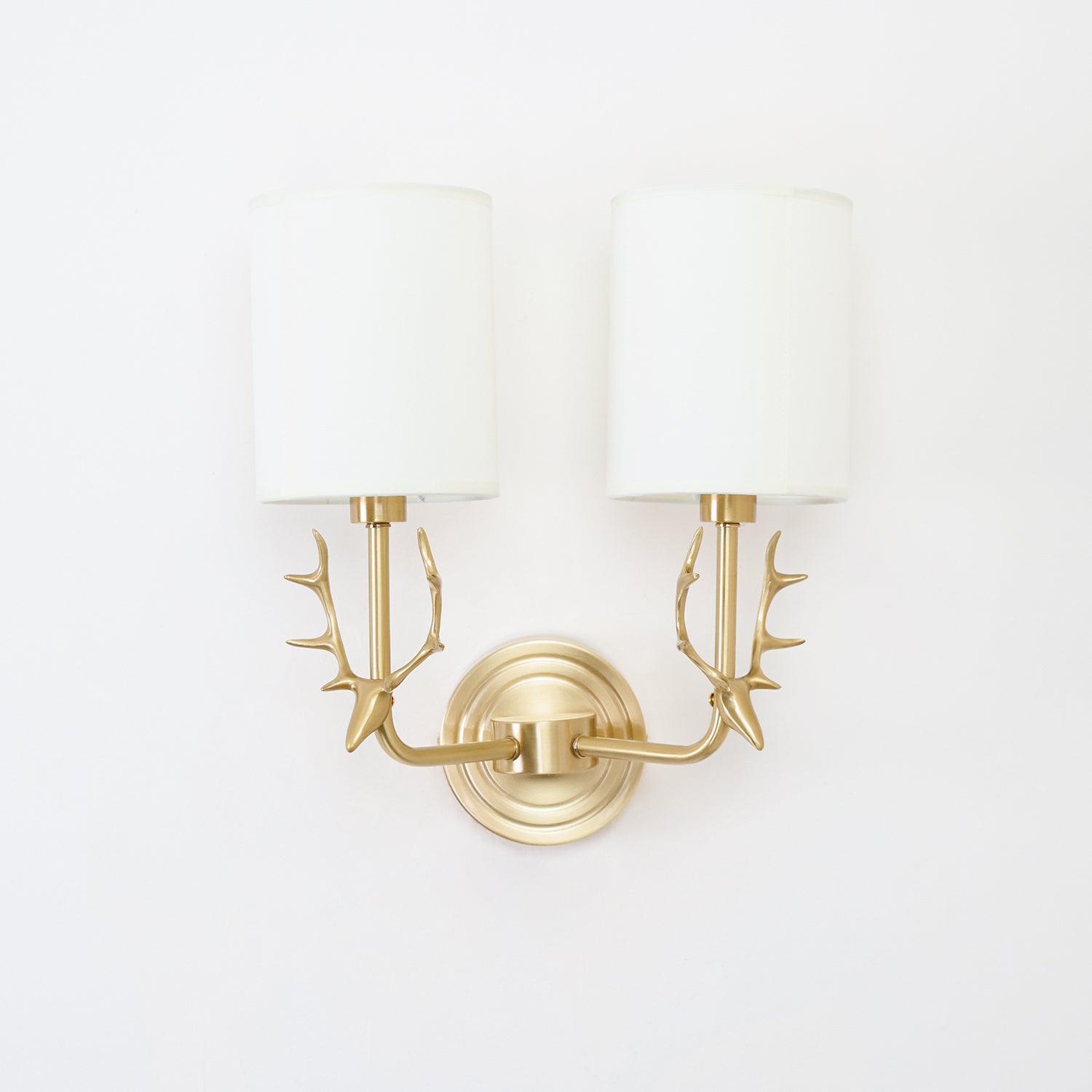 Brass Deer Head Wall Light - Letslighting