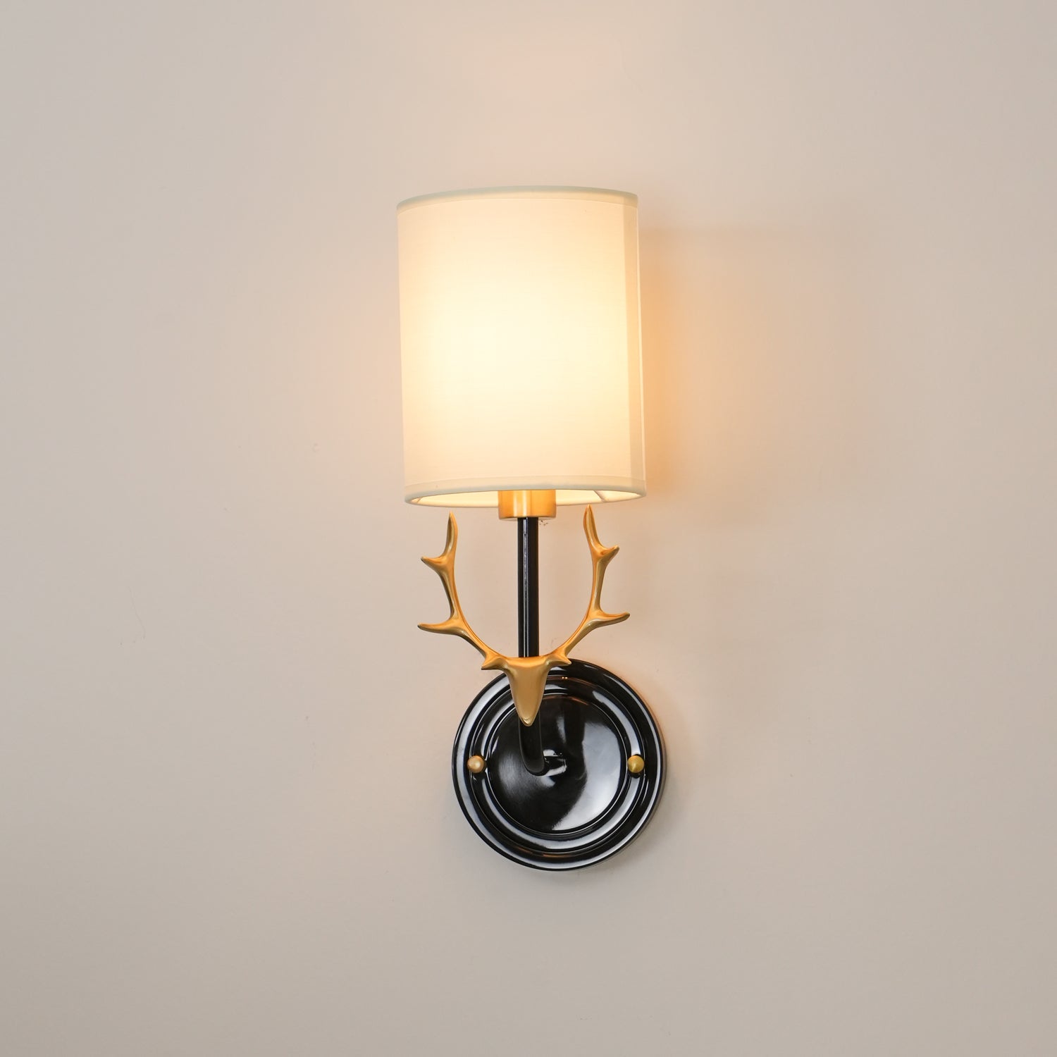 Brass Deer Head Wall Light - Letslighting