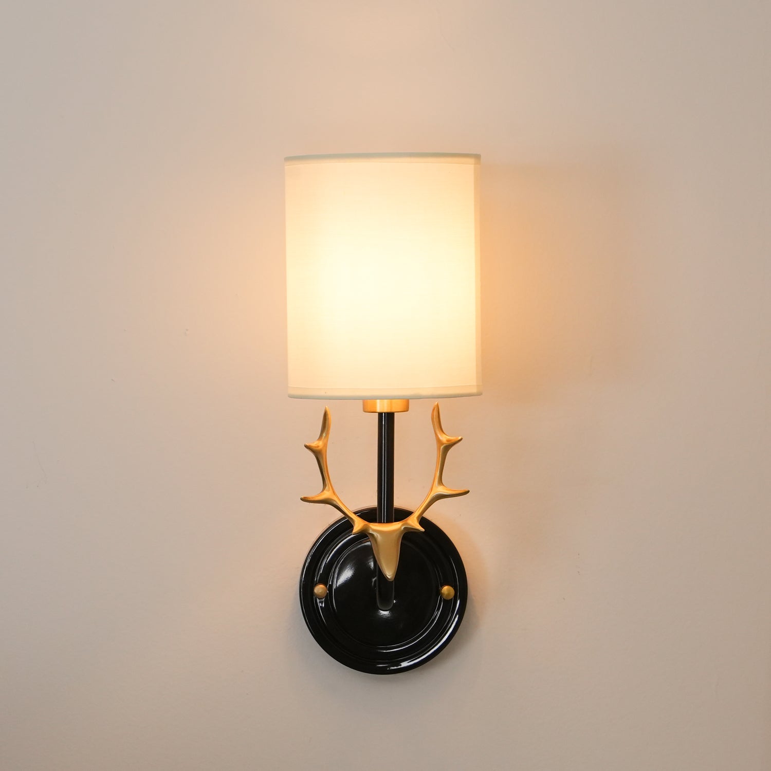 Brass Deer Head Wall Light - Letslighting