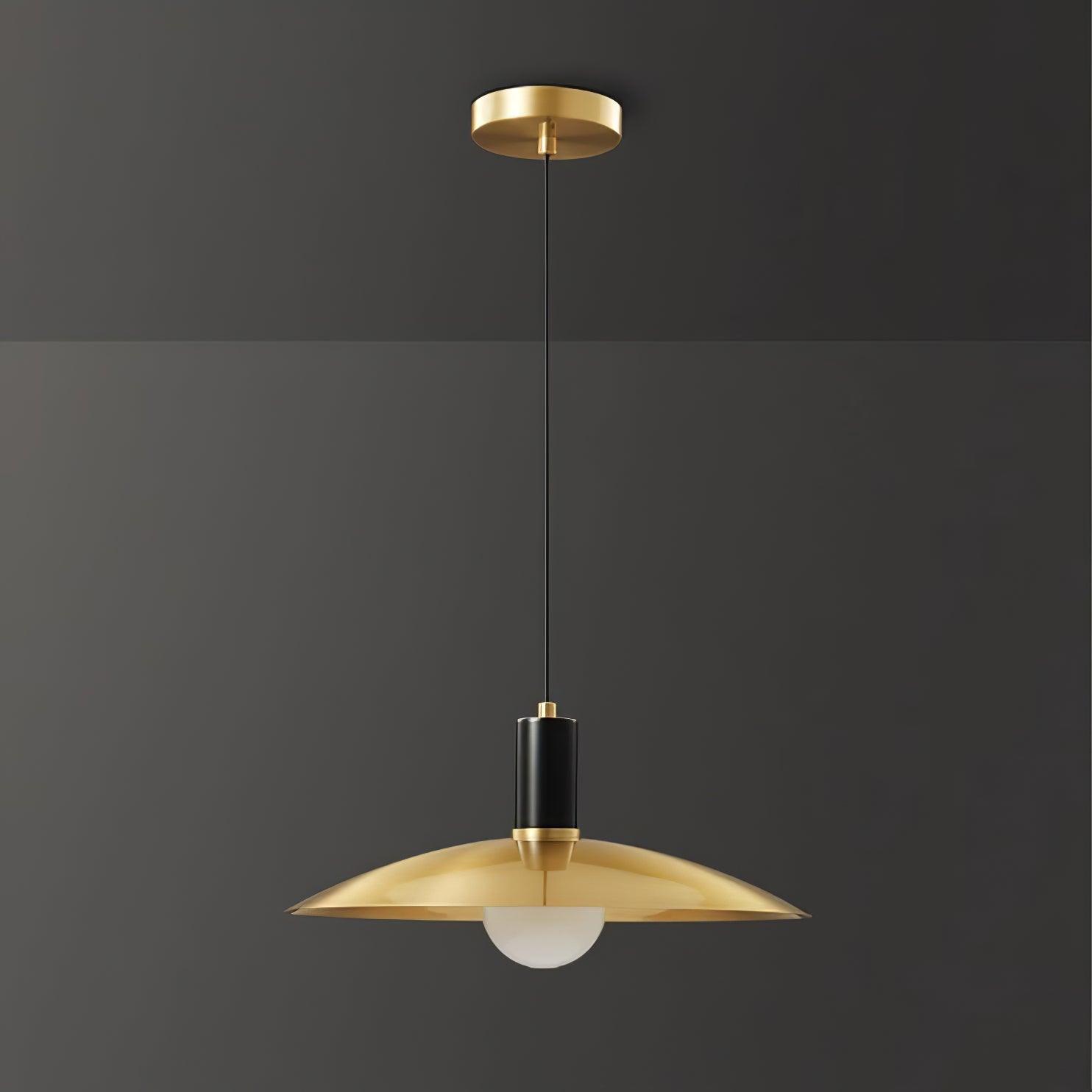 Brass Flared Pendant Lamp - Letslighting