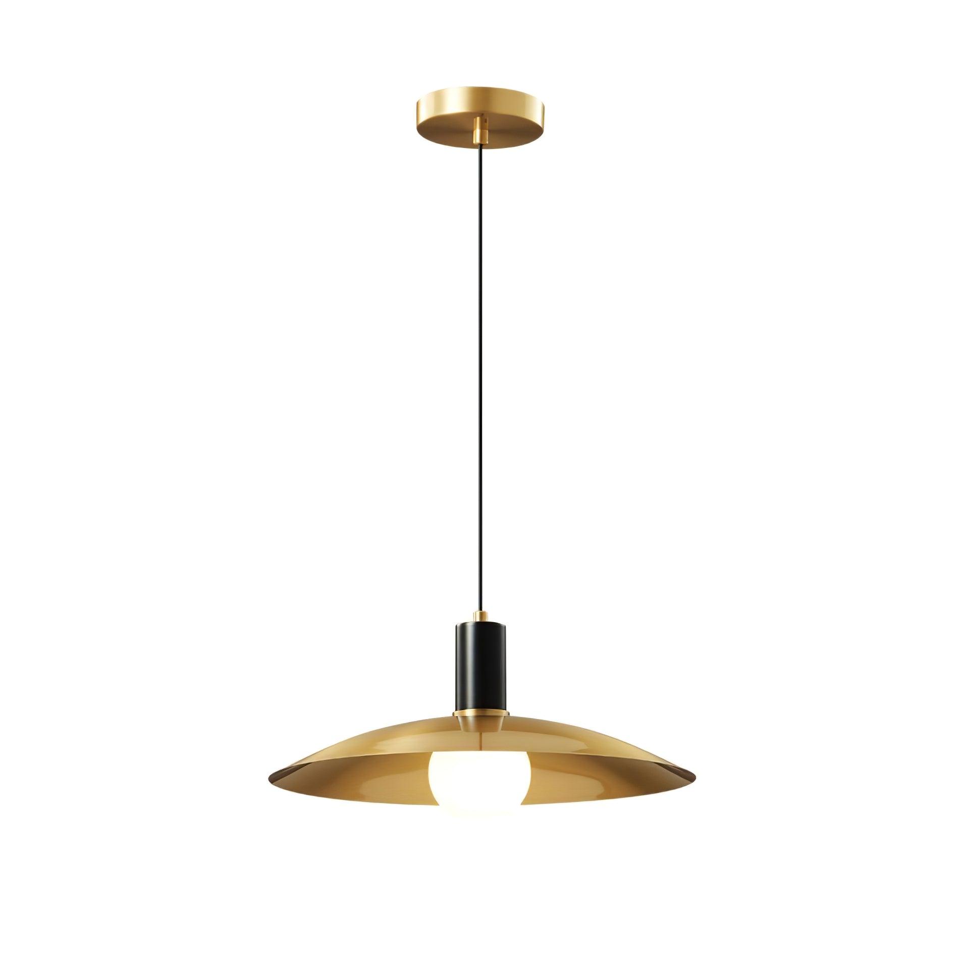 Brass Flared Pendant Lamp - Letslighting