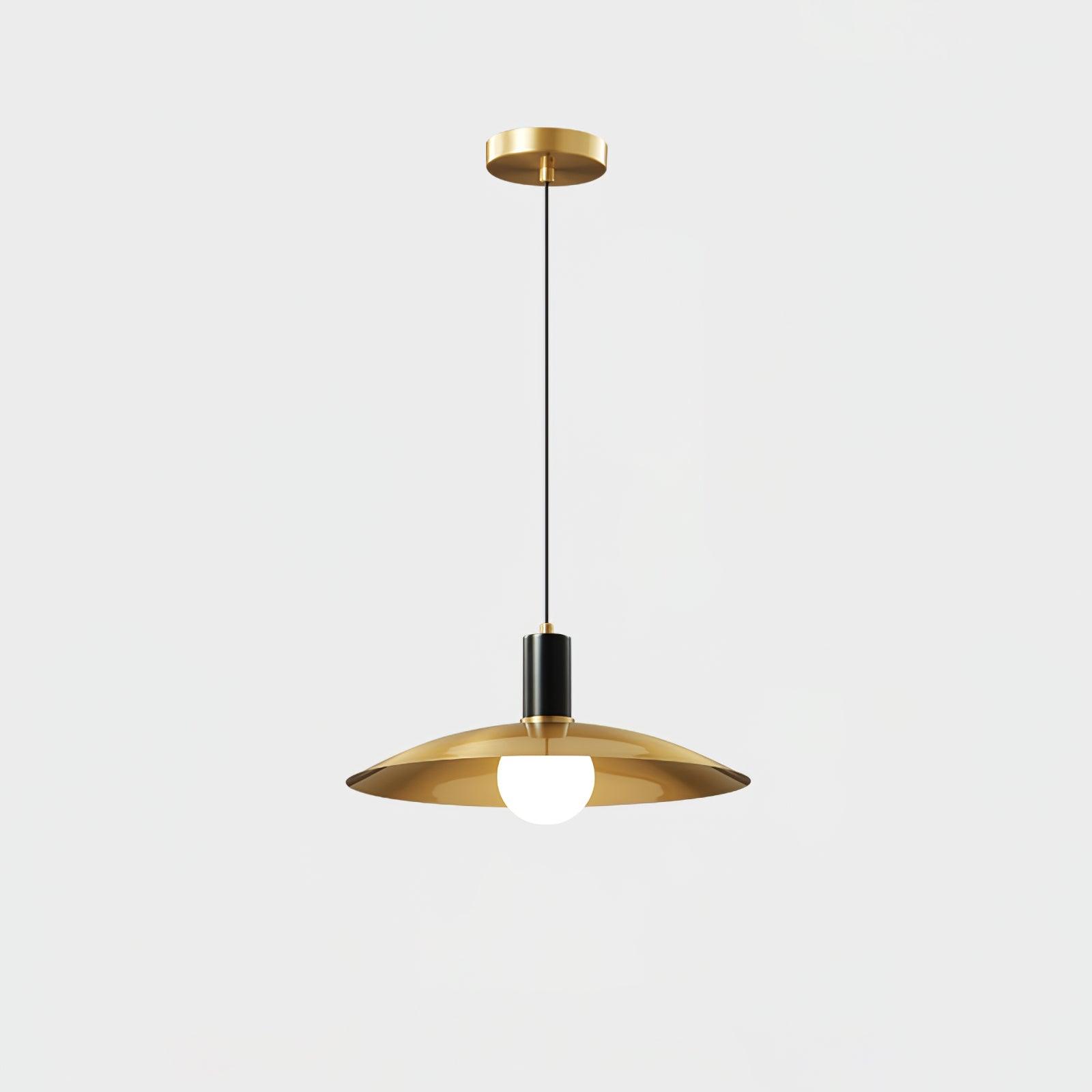 Brass Flared Pendant Lamp - Letslighting