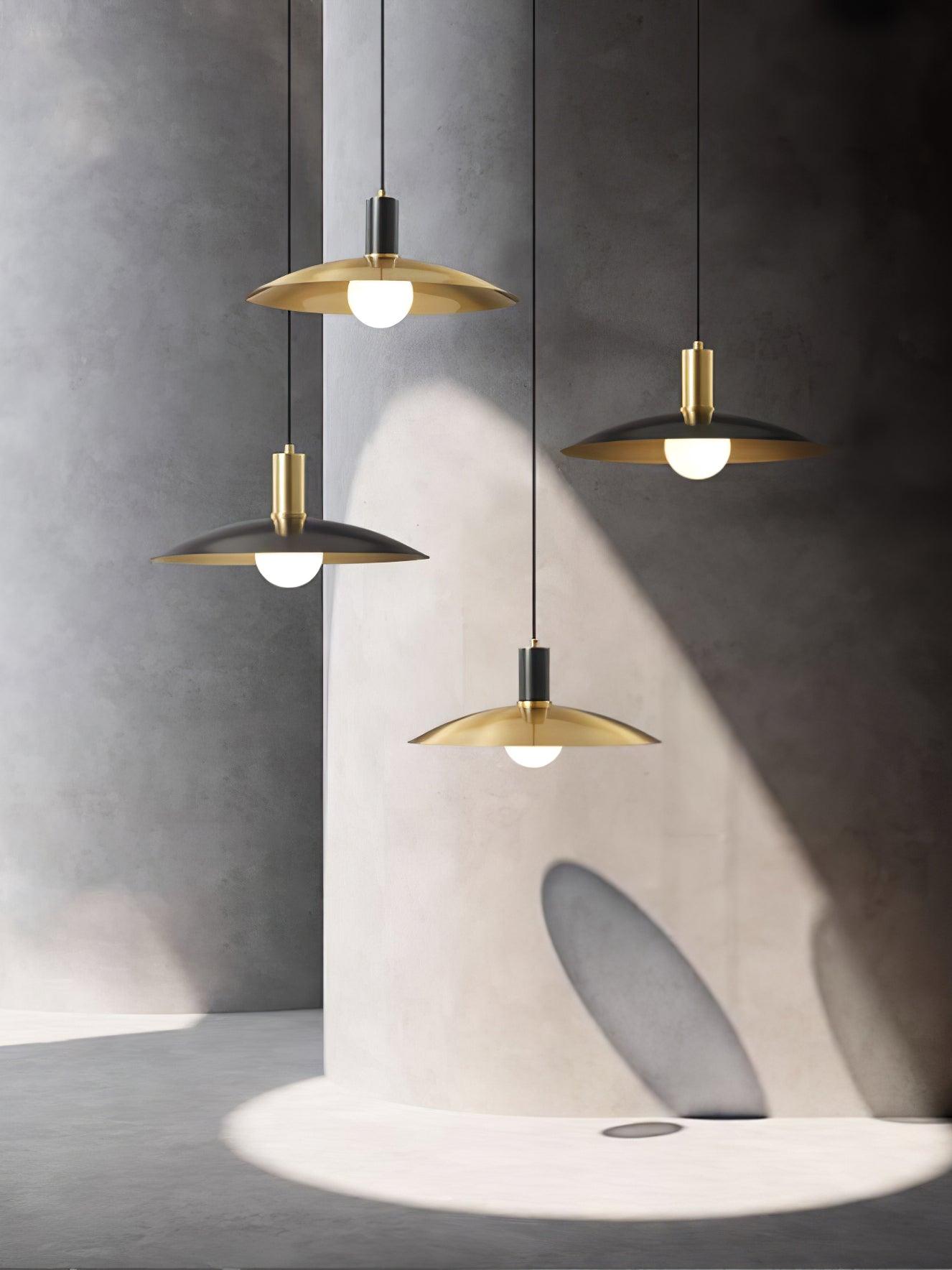 Brass Flared Pendant Lamp - Letslighting