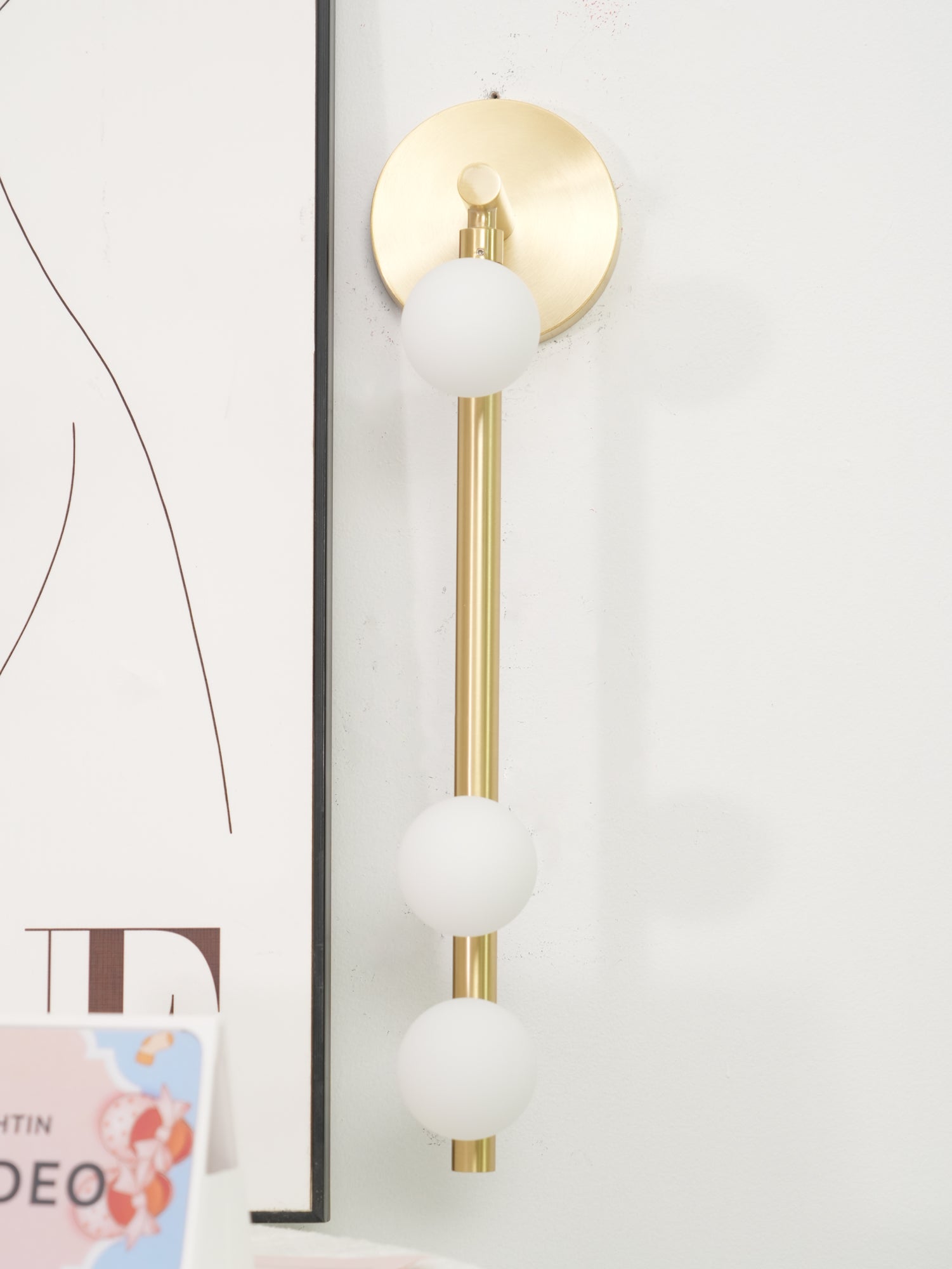 Brass Glass Tube Wall Lamp - Letslighting
