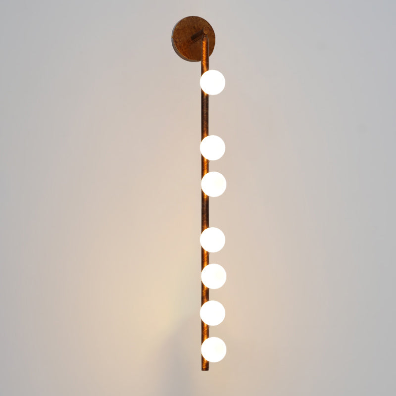 Brass Glass Tube Wall Lamp - Letslighting