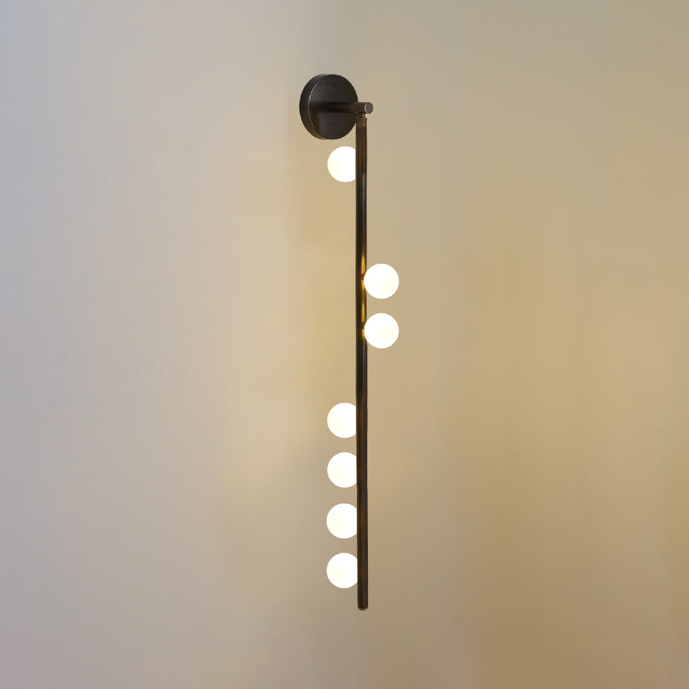 Brass Glass Tube Wall Lamp - Letslighting