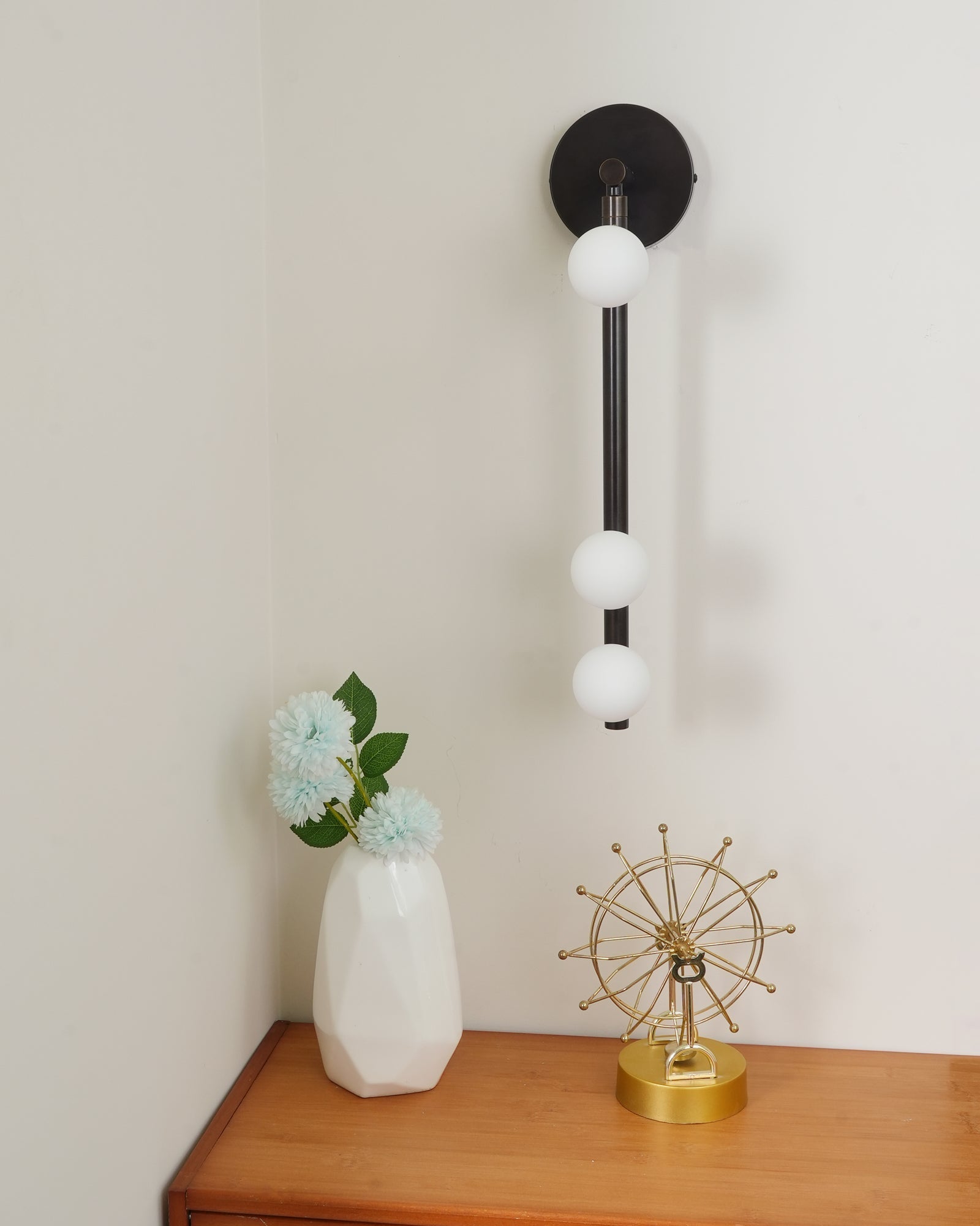 Brass Glass Tube Wall Lamp - Letslighting
