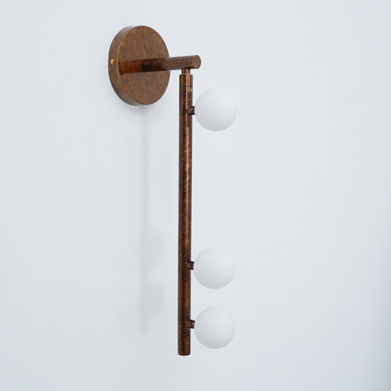 Brass Glass Tube Wall Lamp - Letslighting