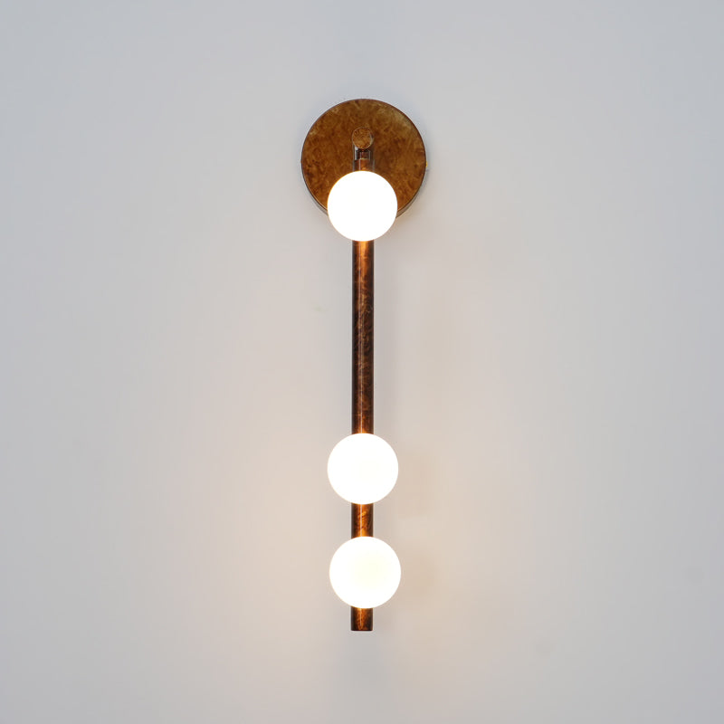 Brass Glass Tube Wall Lamp - Letslighting
