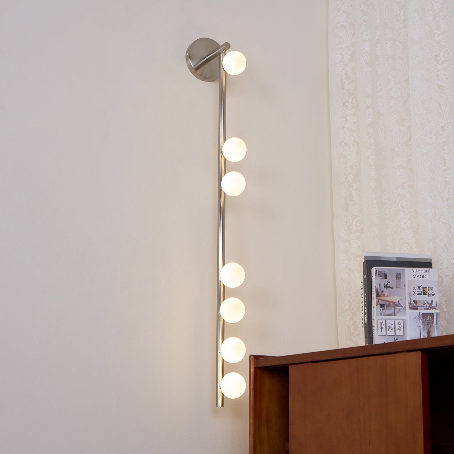 Brass Glass Tube Wall Lamp - Letslighting