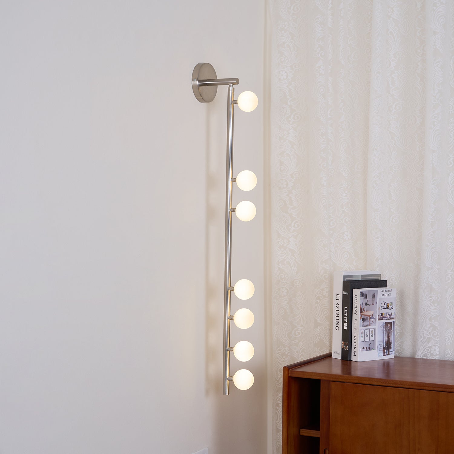 Brass Glass Tube Wall Lamp - Letslighting