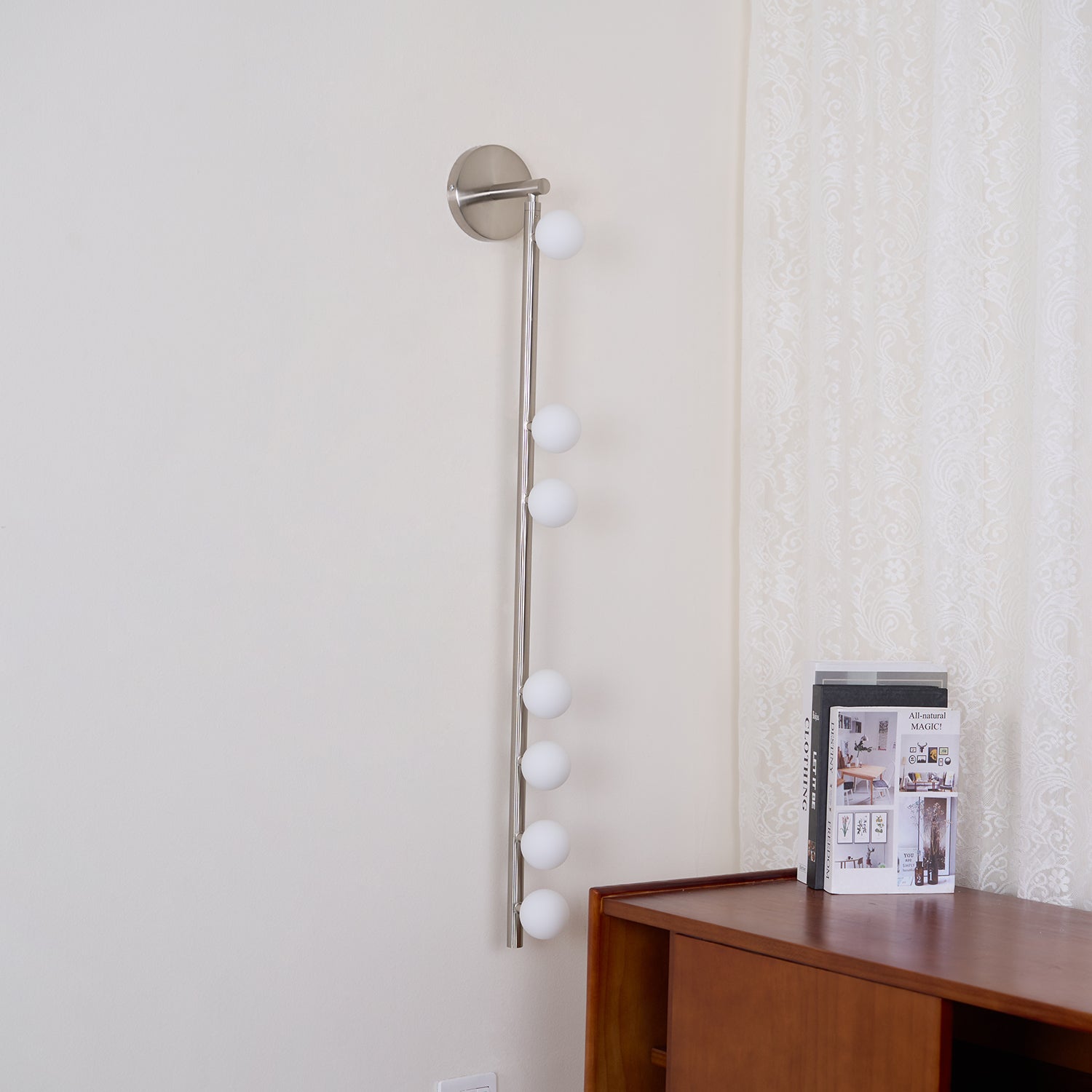 Brass Glass Tube Wall Lamp - Letslighting
