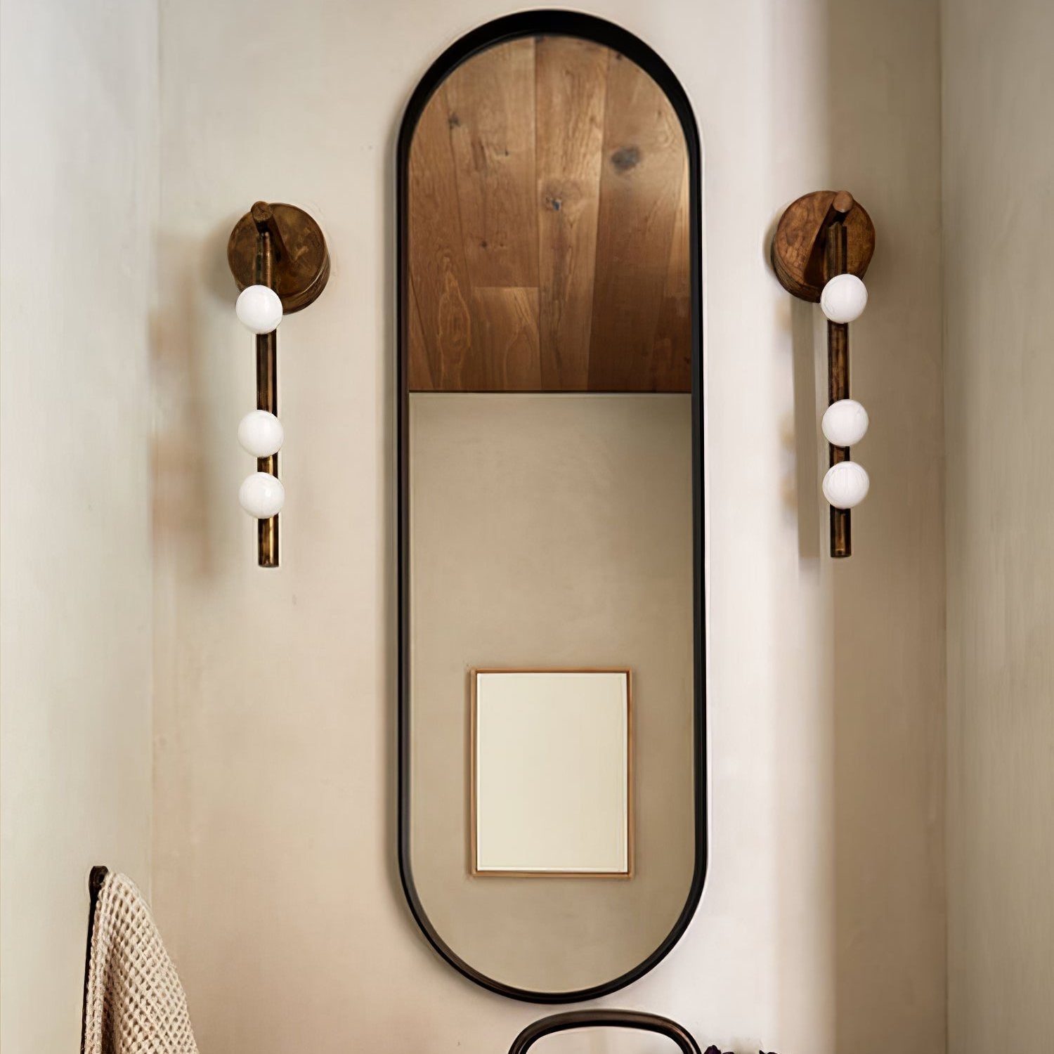 Brass Glass Tube Wall Lamp - Letslighting