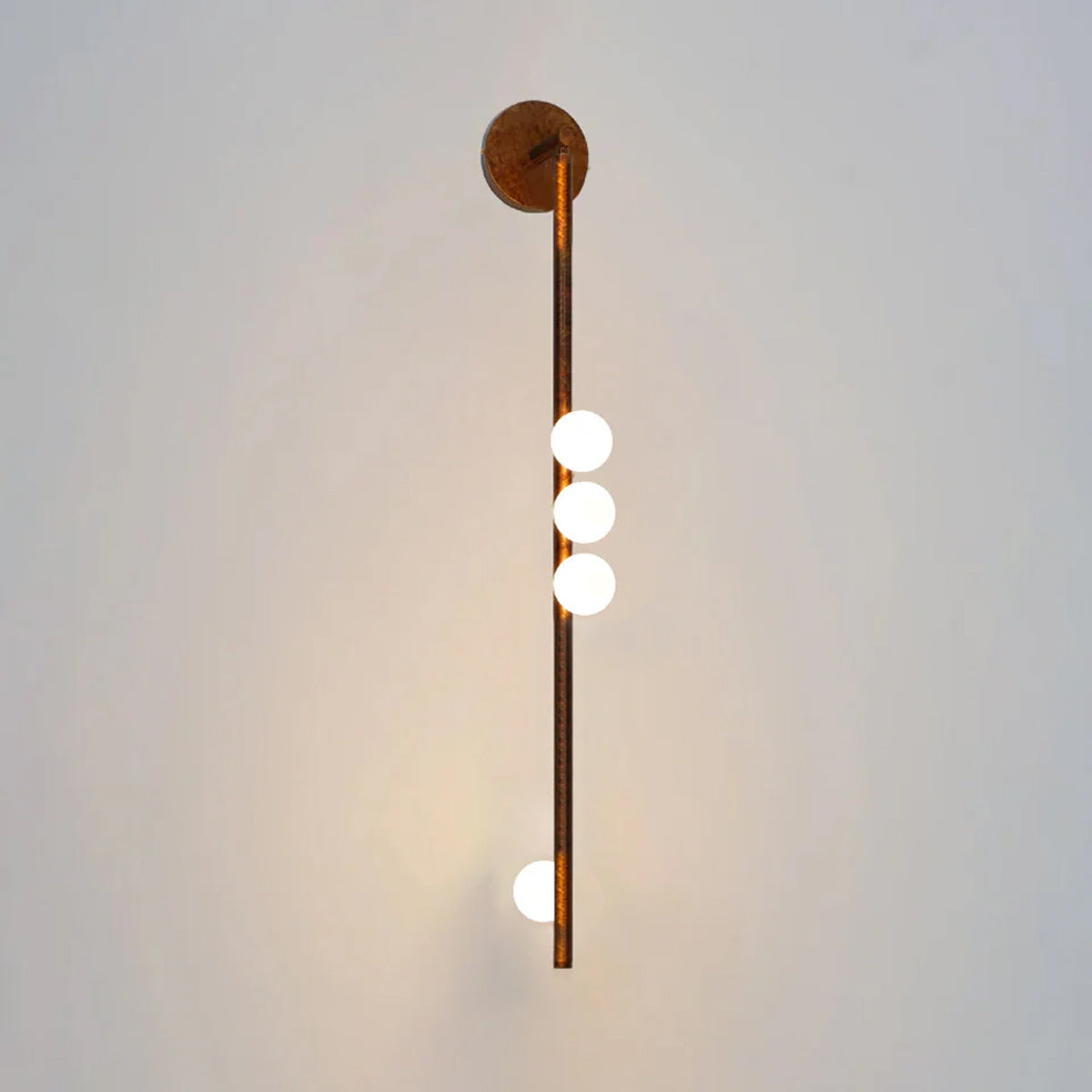 Brass Glass Tube Wall Lamp - Letslighting
