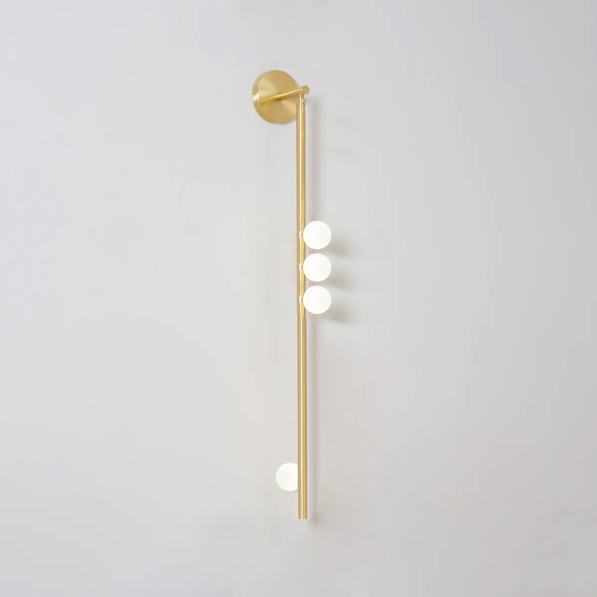 Brass Glass Tube Wall Lamp - Letslighting