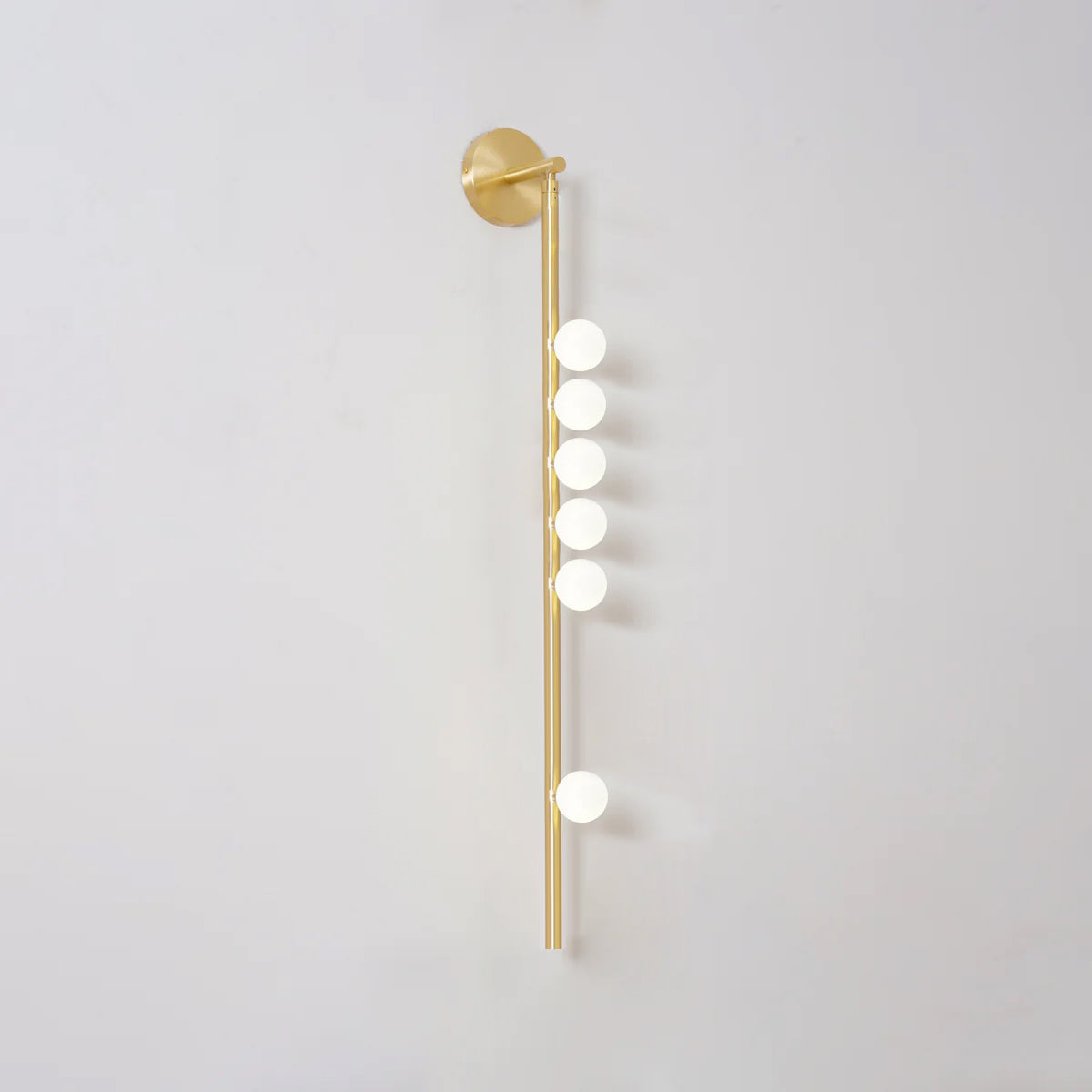Brass Glass Tube Wall Lamp - Letslighting