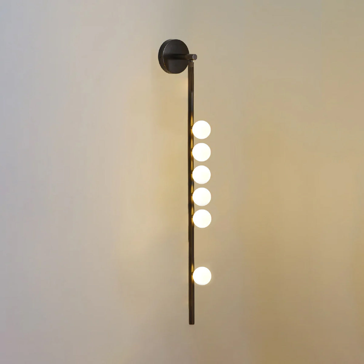 Brass Glass Tube Wall Lamp - Letslighting