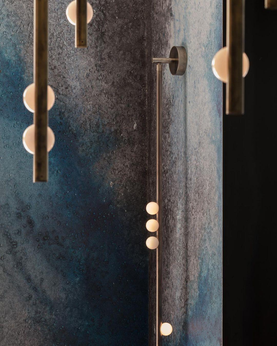 Brass Glass Tube Wall Lamp - Letslighting