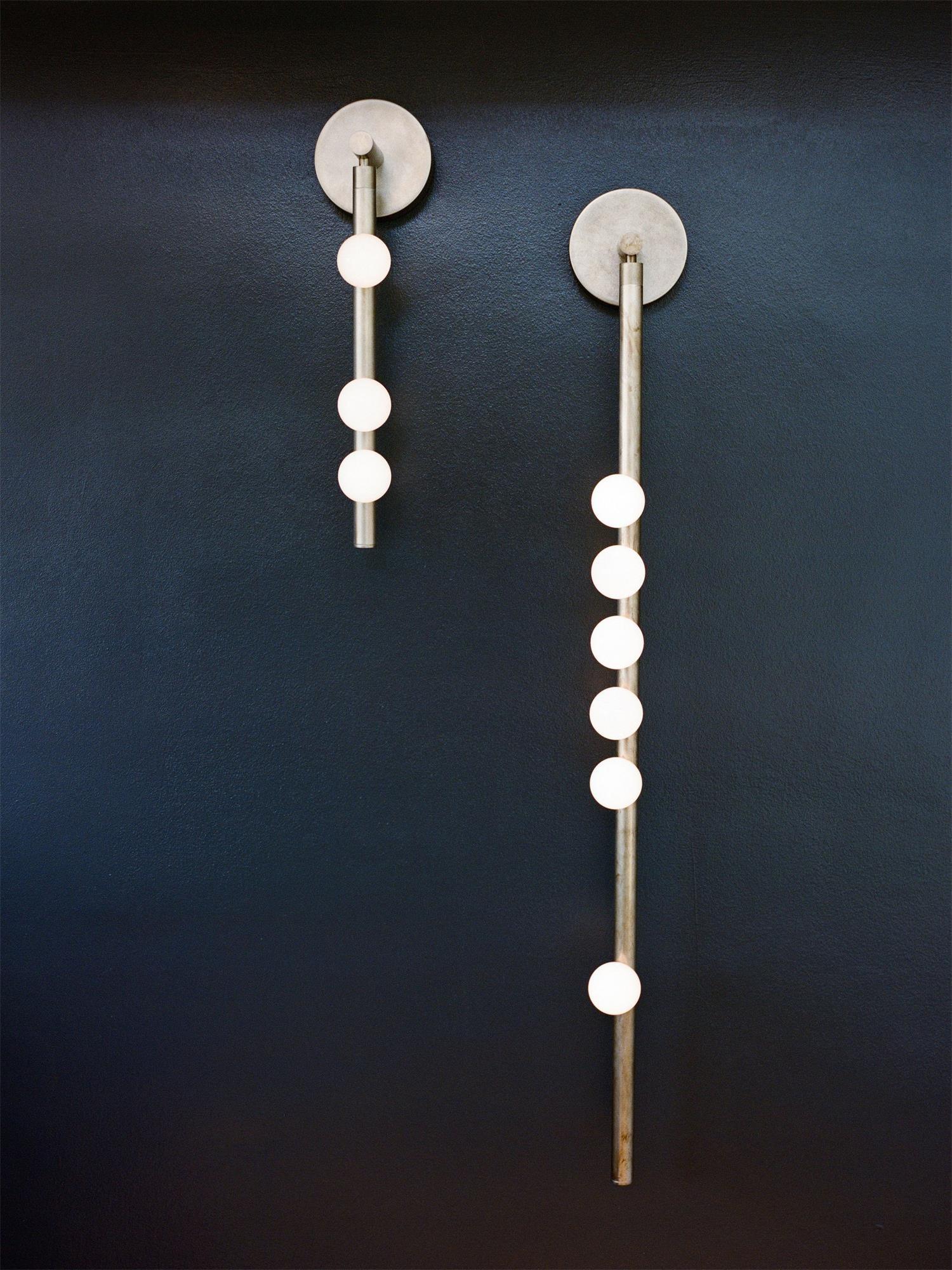 Brass Glass Tube Wall Lamp - Letslighting