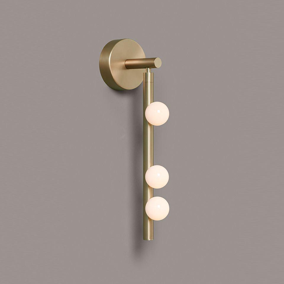 Brass Glass Tube Wall Lamp - Letslighting