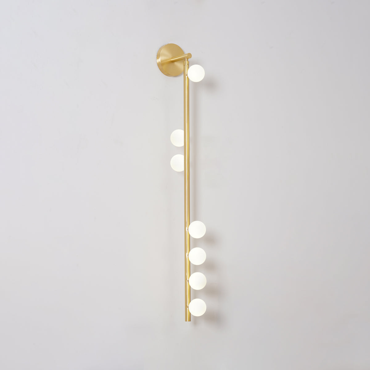 Brass Glass Tube Wall Lamp - Letslighting