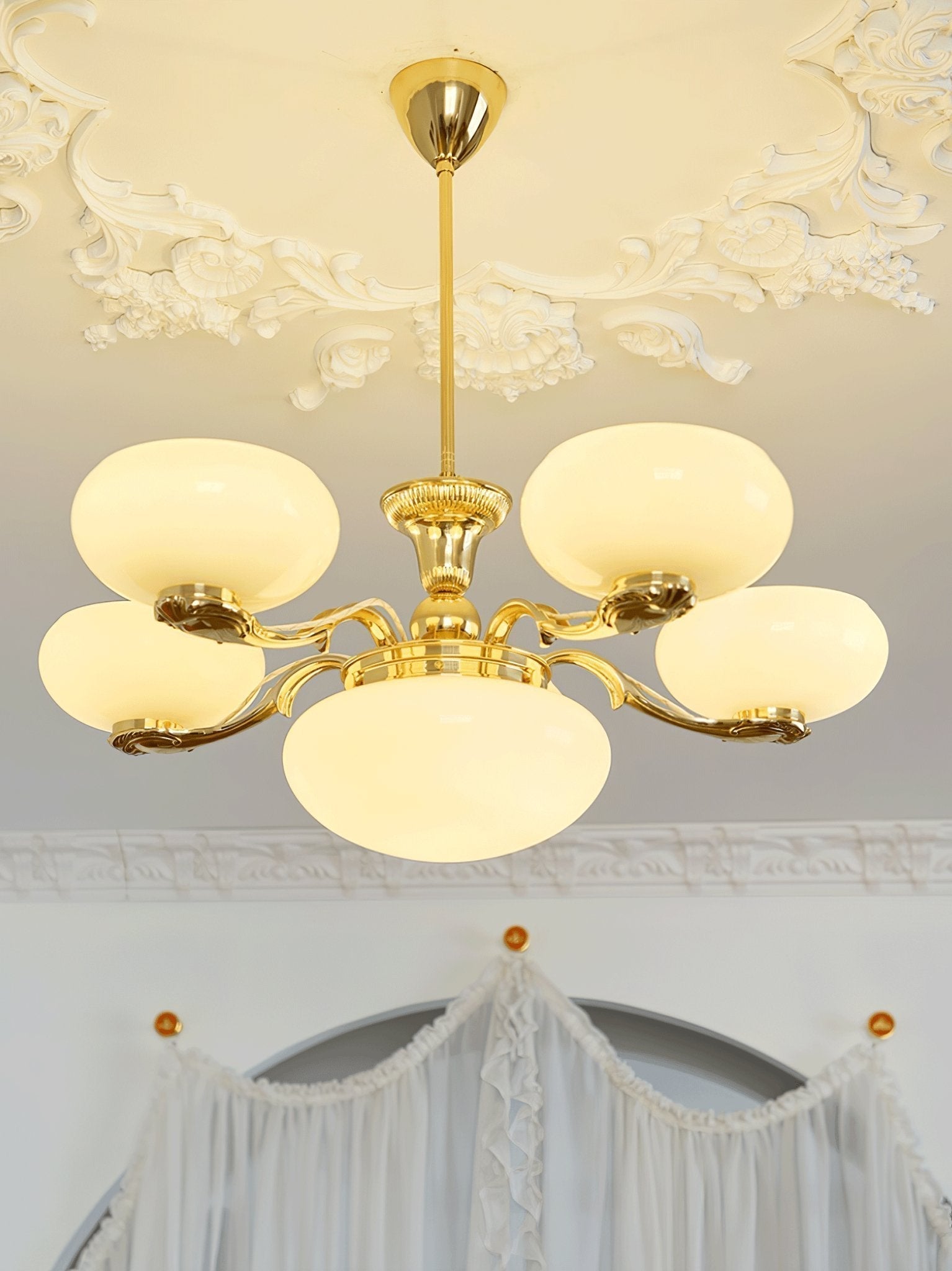 Ethan Luxury Glass Chandelier - Letslighting
