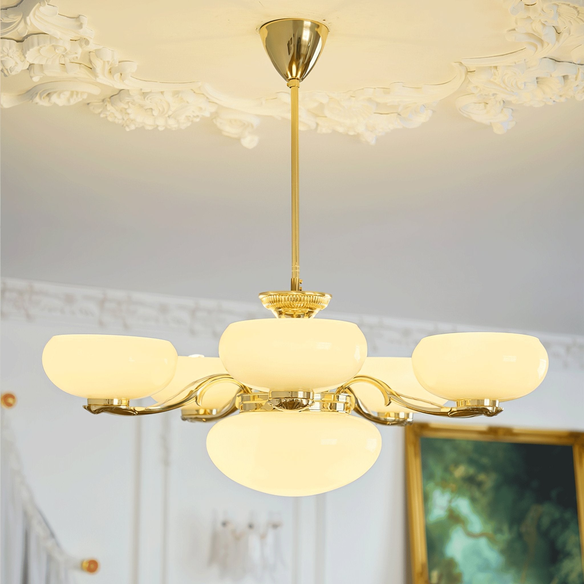Ethan Luxury Glass Chandelier - Letslighting