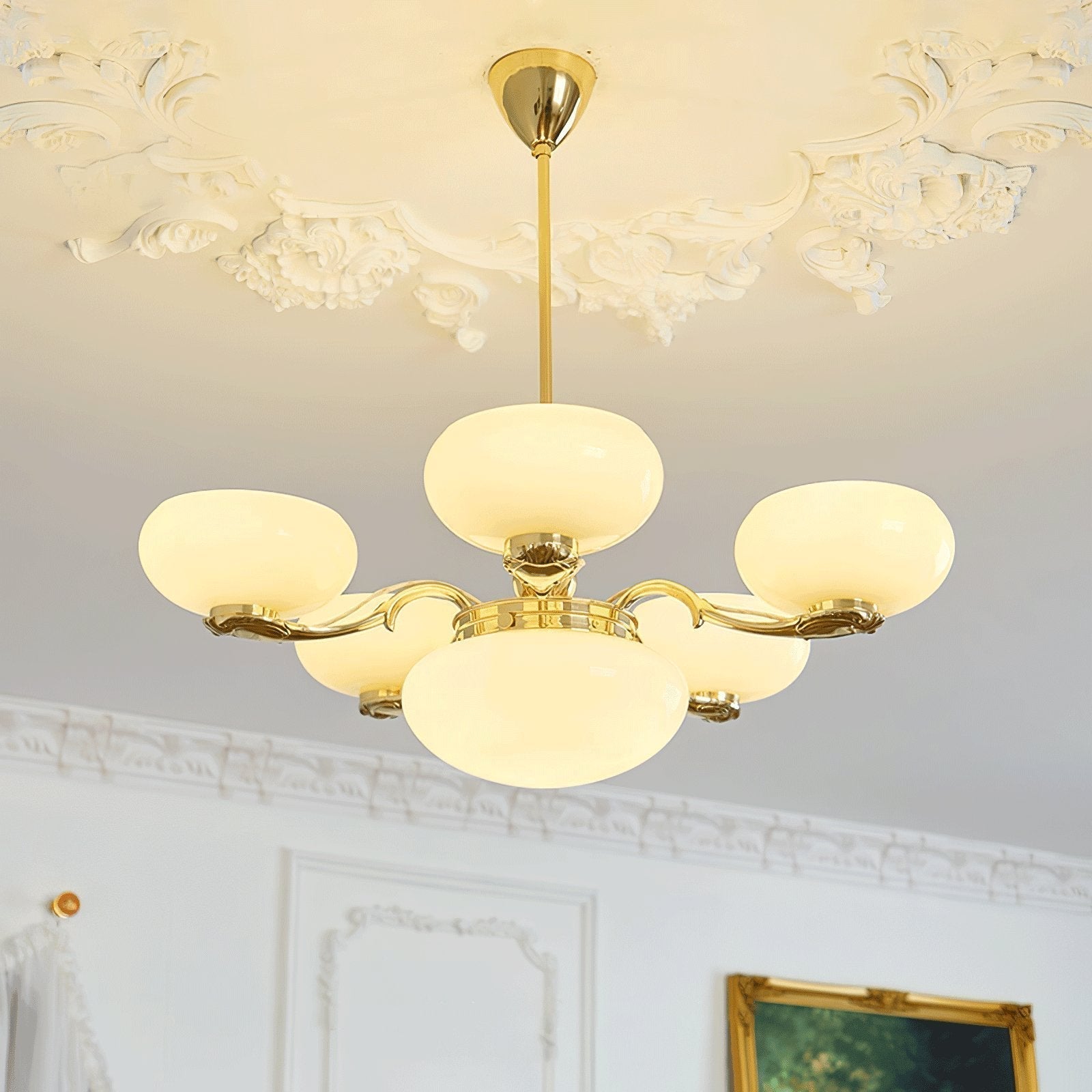 Ethan Luxury Glass Chandelier - Letslighting