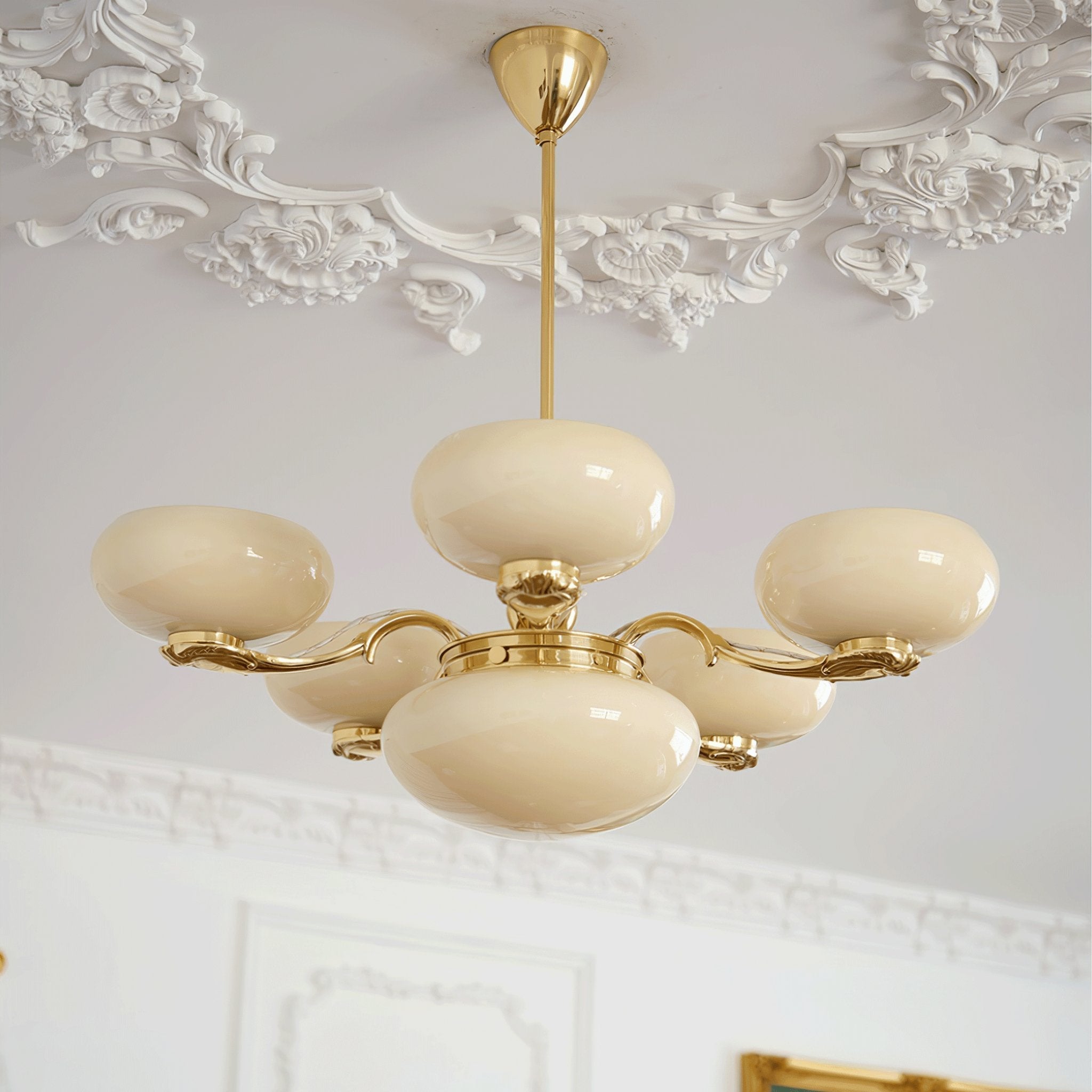 Ethan Luxury Glass Chandelier - Letslighting