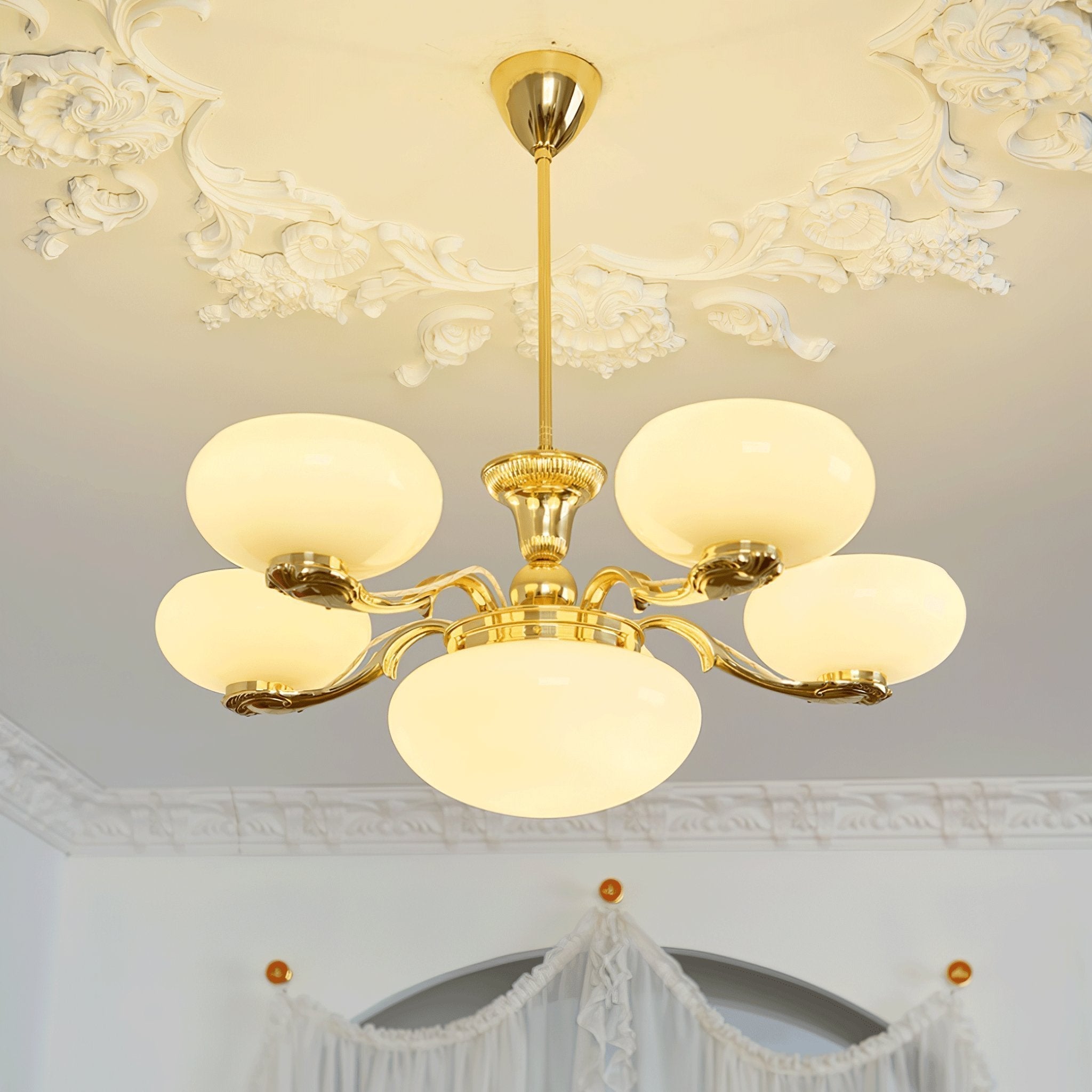 Ethan Luxury Glass Chandelier - Letslighting