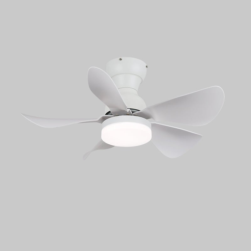 Lámpara Ventilador de Techo Callen de Madera, diagrama de dimensiones