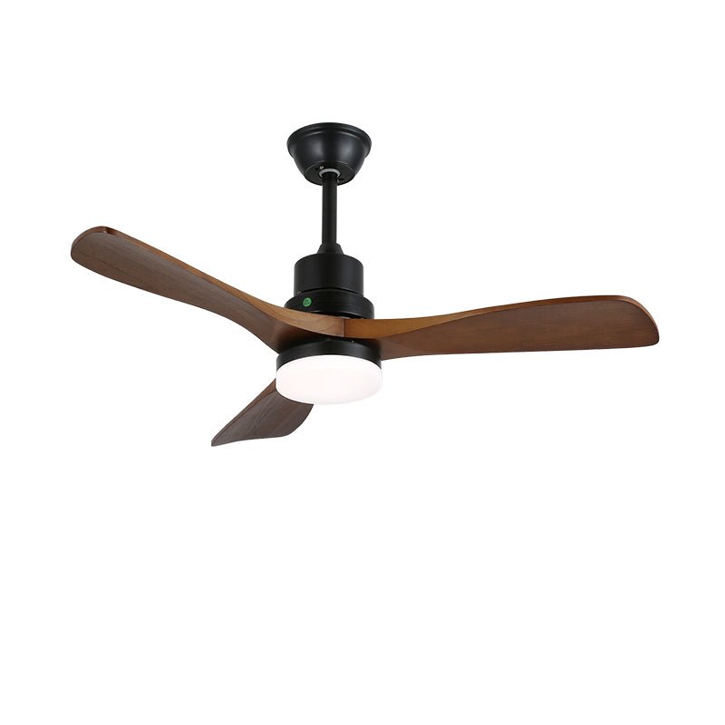 Lámpara de Techo con Ventilador Kaelen Moderna de Madera
