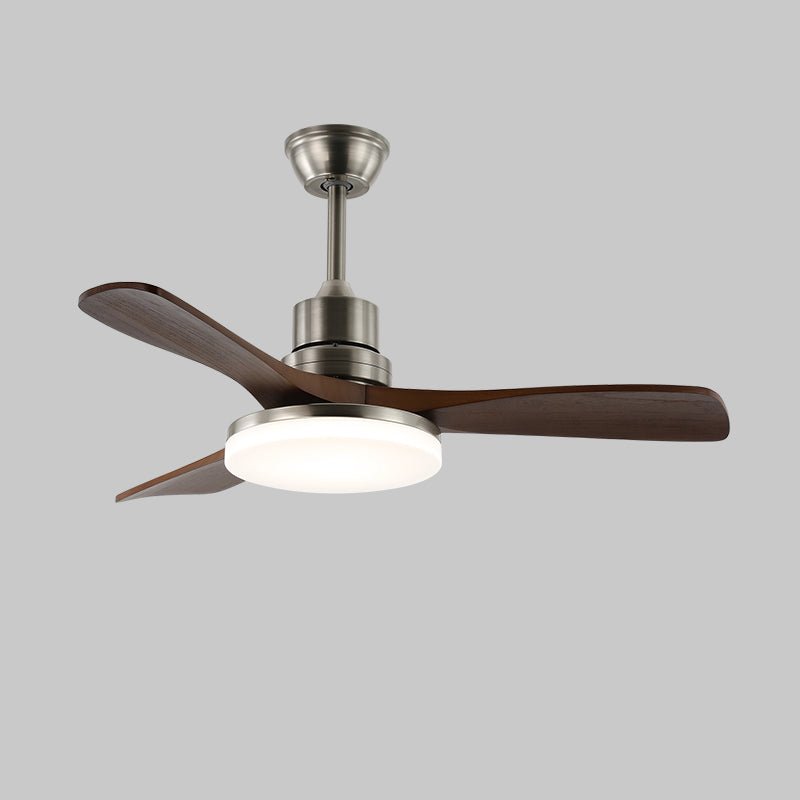 Diagrama mostrando las dimensiones del Ventilador de Techo Kaelen con Luz de 126cm
