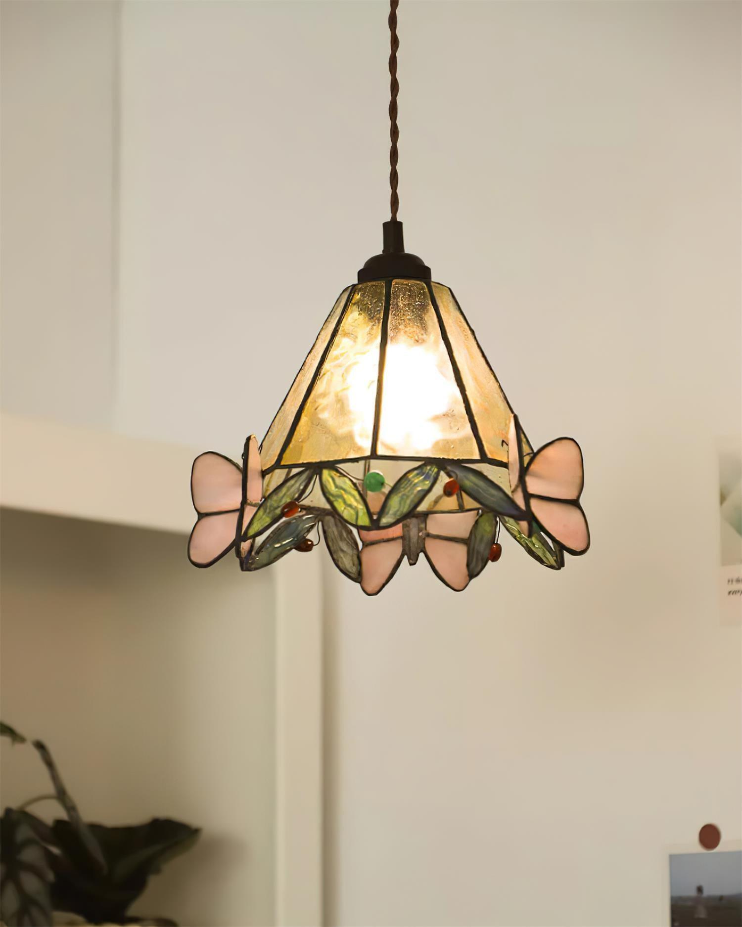 Briandy Tiffany Pendant Light Glass - Letslighting