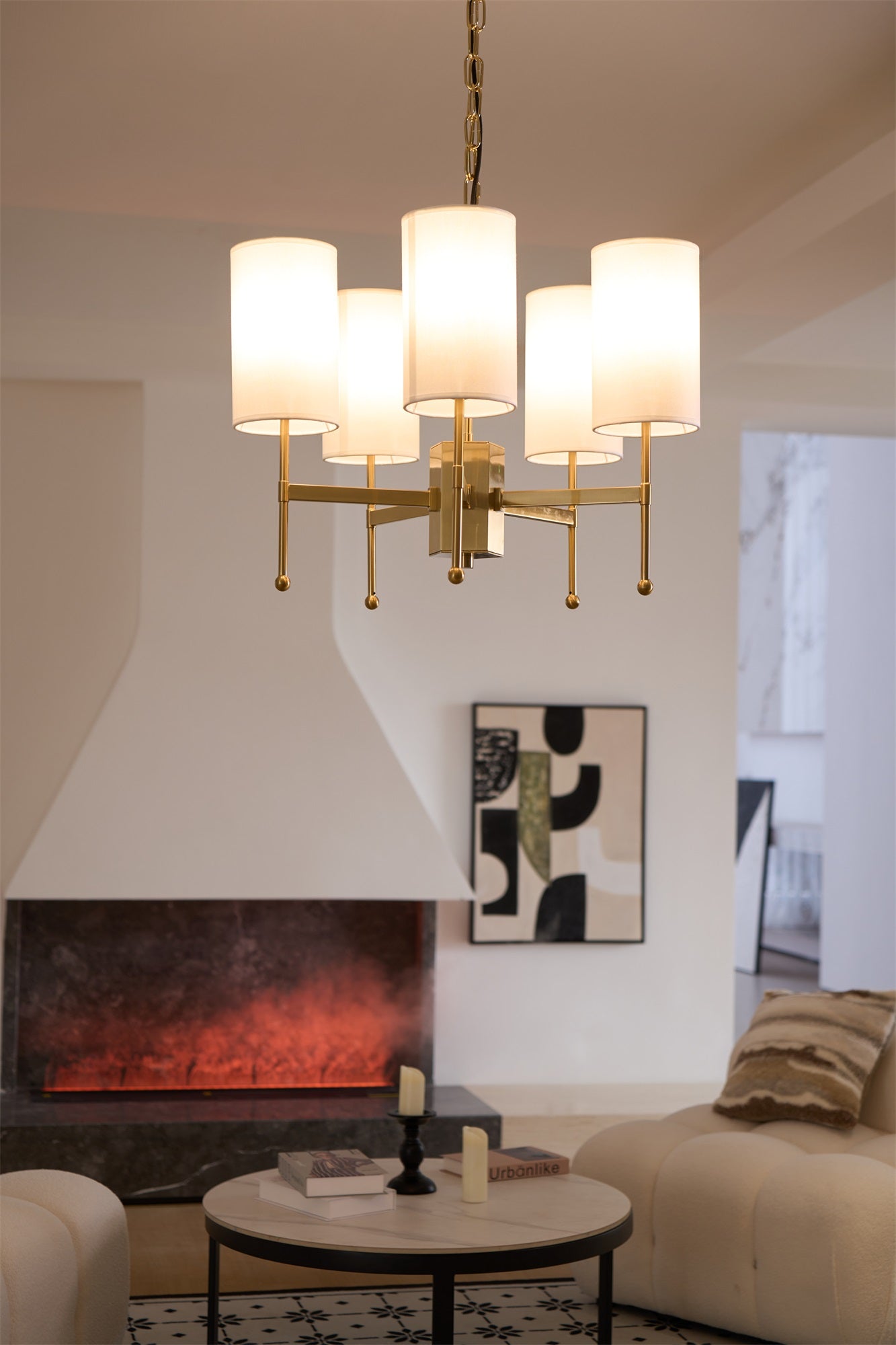 Brilliancess Brass Chandelier - Letslighting